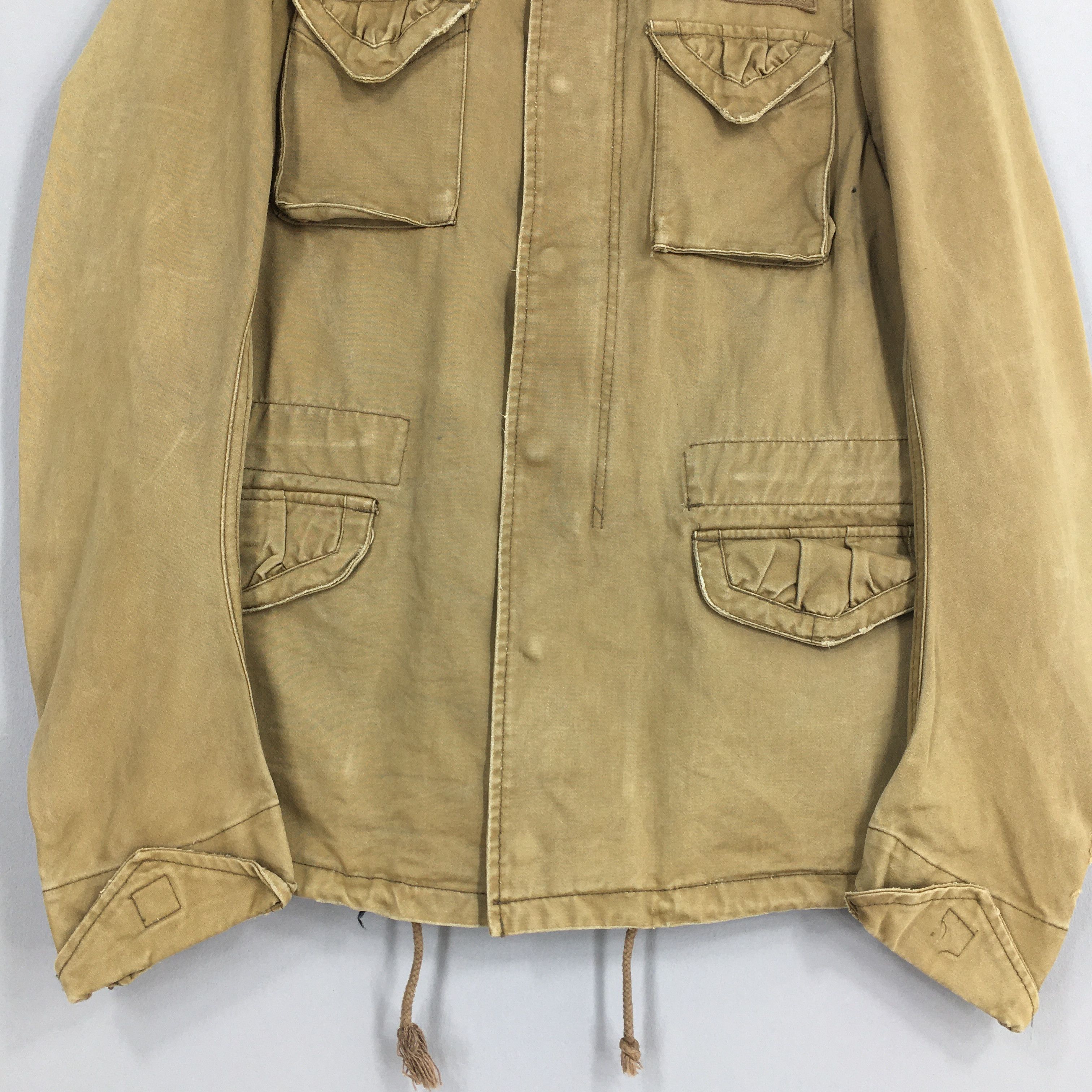 GOSTAR DE FUGA Another Ediotion For Man Japanese Tactical Brown Jacket Size US S / EU 44-46 / 1 - 3 Thumbnail