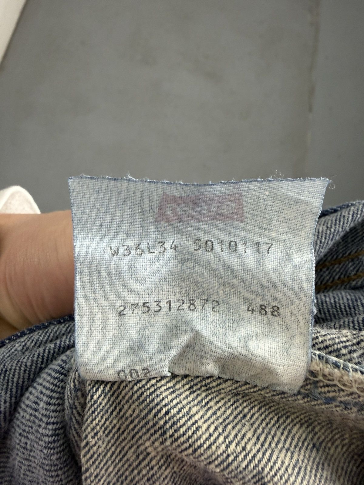 Levi's Vintage Clothing Vintage Levi’s Dead Stock 501 Jeans Size US 36 / EU 52 - 23 Thumbnail