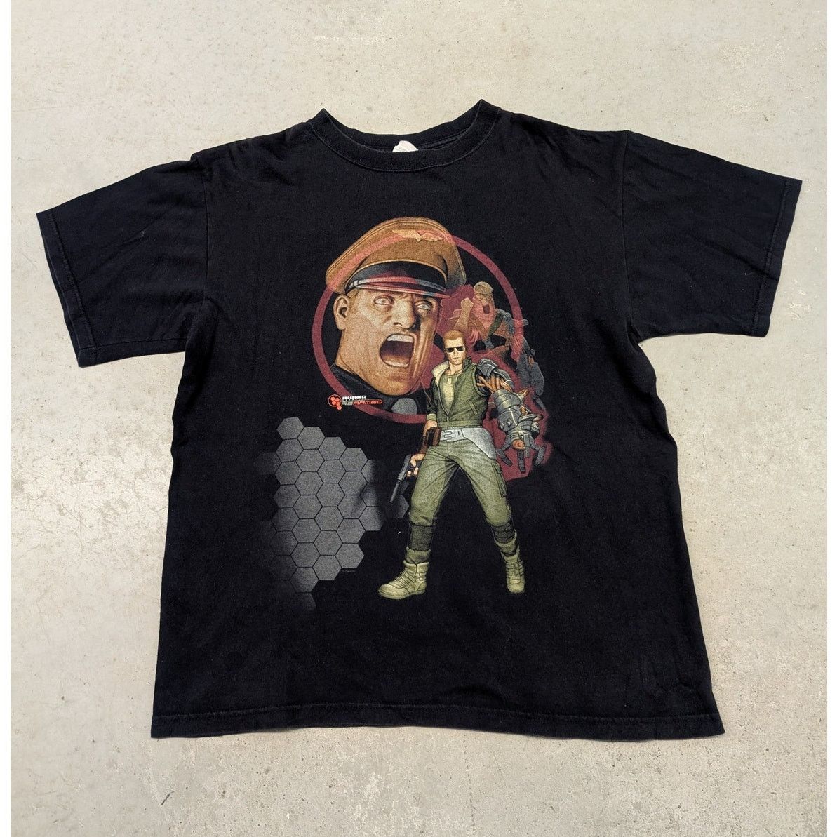 Anvil × Vintage Bionic Commando ReArmed Capcom Playstation promo t-shirt Size US L / EU 52-54 / 3 - 1 Thumbnail