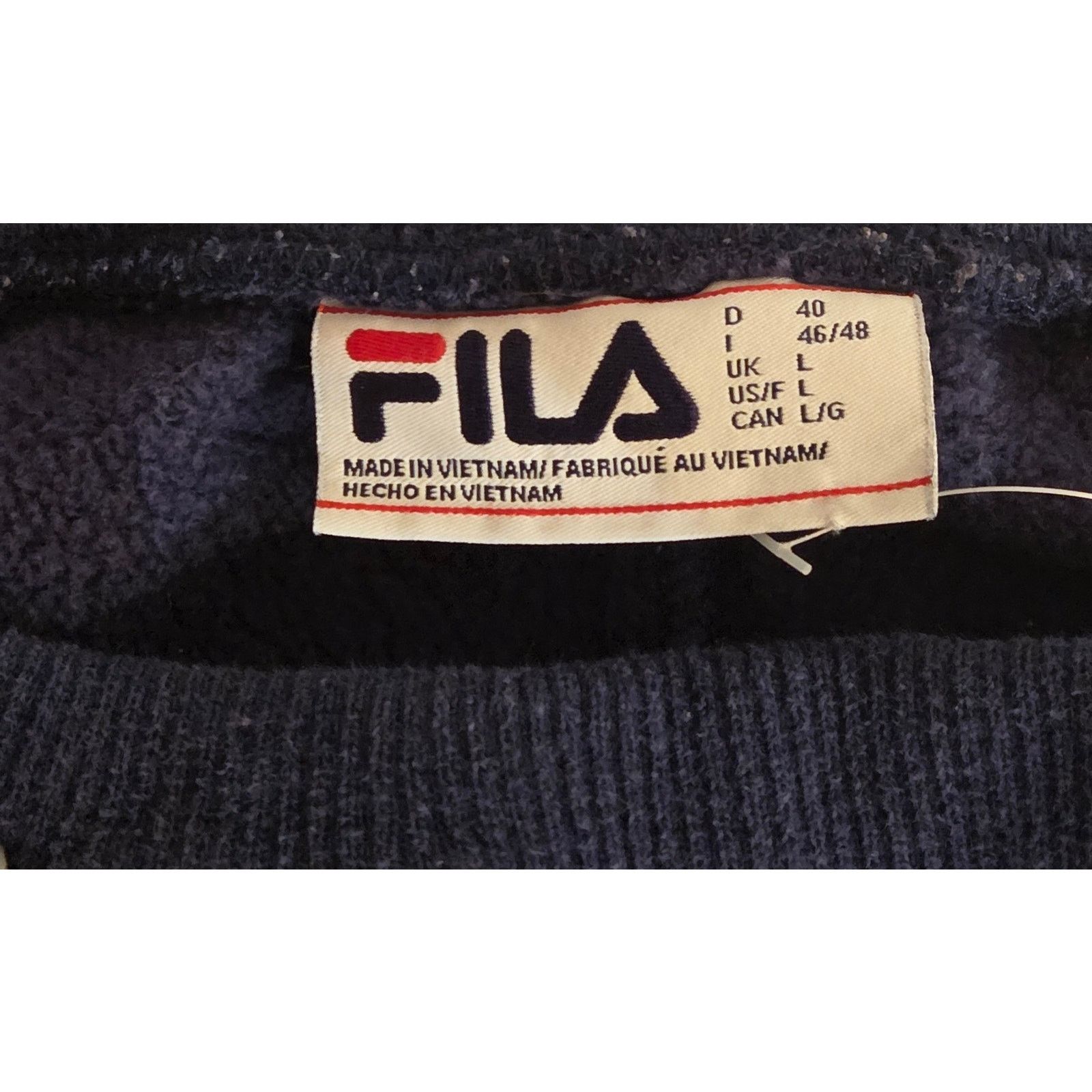 Fila Fila Blue Ankle Sweatpants - Men's Large Size US 34 / EU 50 - 5 Thumbnail