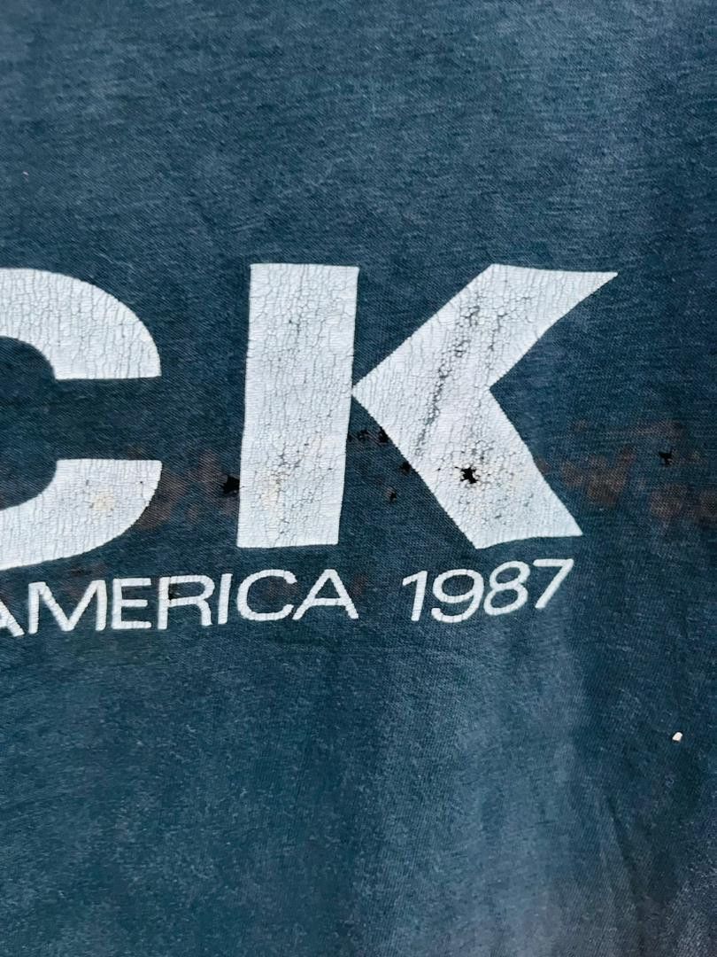 Band Tees Vintage 80s INXS Kick Off Tour 1987 Band Music Shirt Size US M / EU 48-50 / 2 - 10 Thumbnail