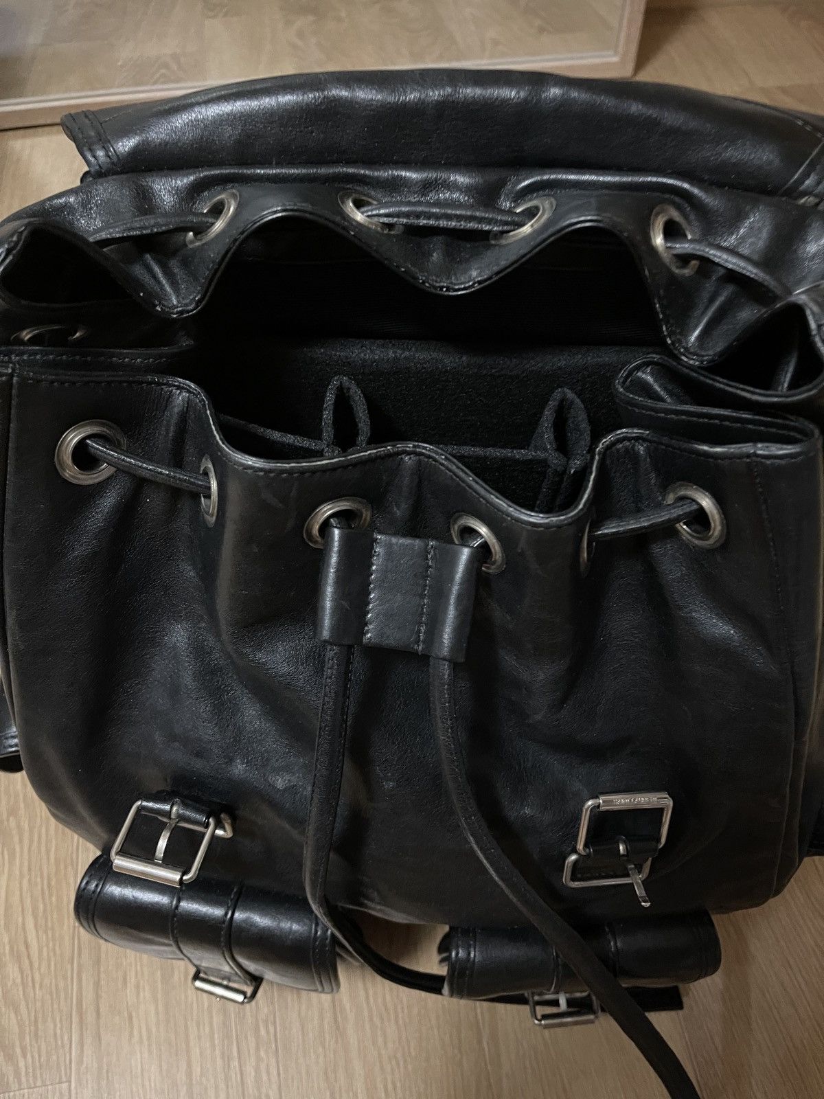 Saint Laurent Paris Saint laurent 13FW hedi camera leather backpack sz.os Size ONE SIZE - 4 Thumbnail