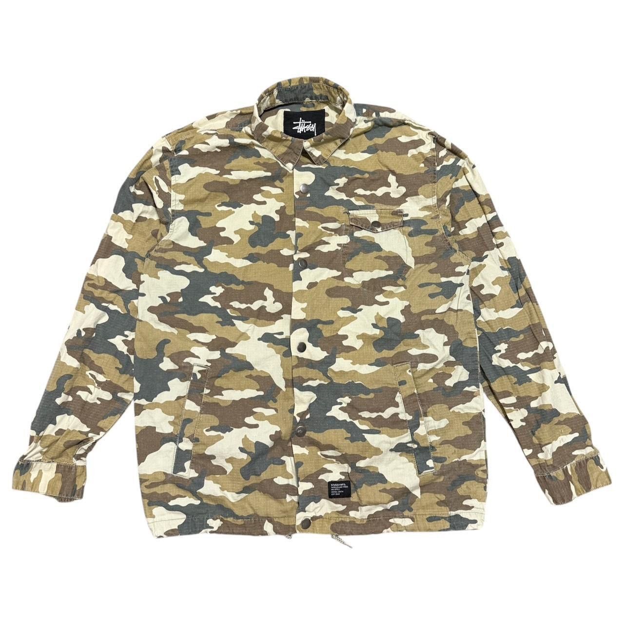 Stussy Stussy Camo Coach Jacket Size US L / EU 52-54 / 3 - 1 Thumbnail