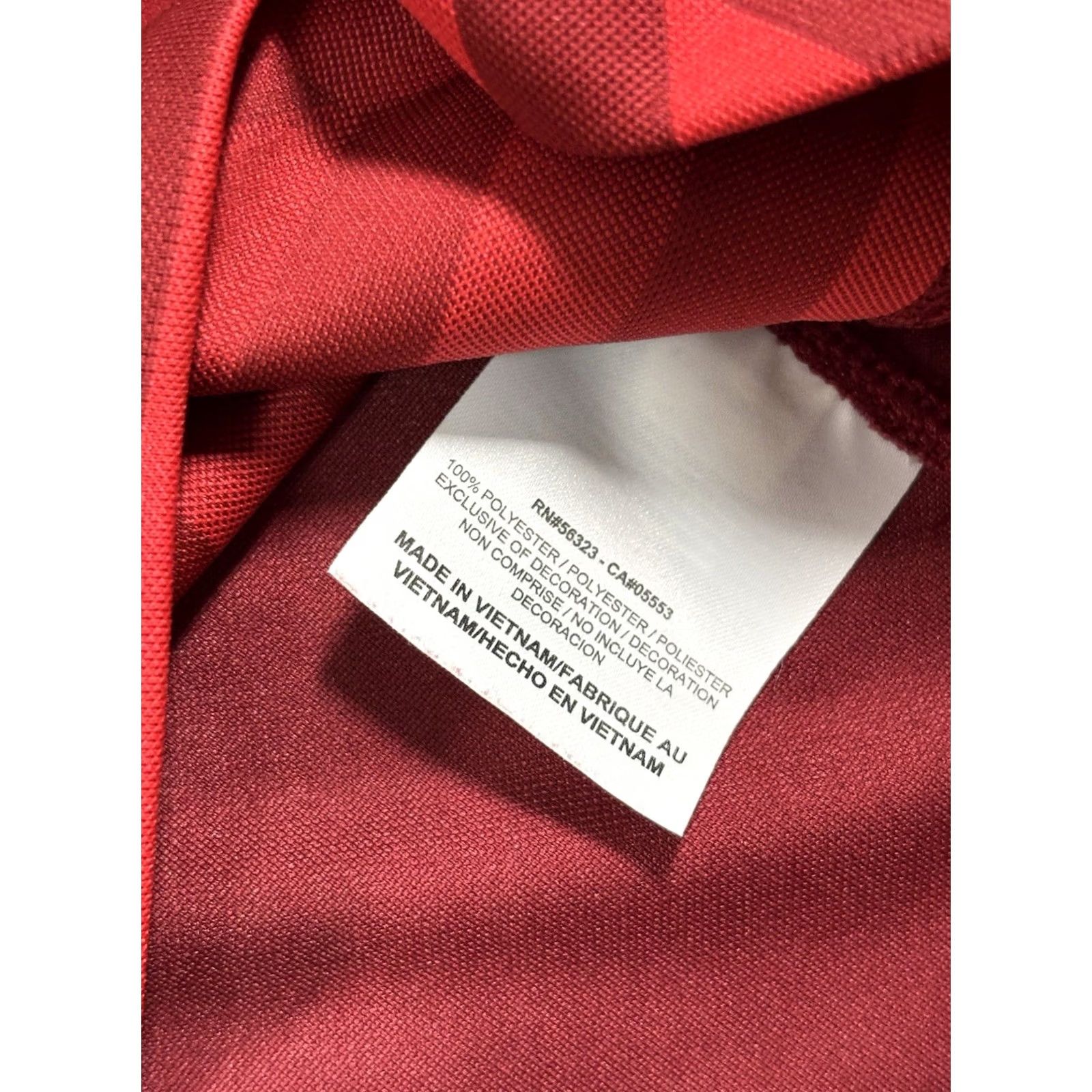 Nike Nike Golf Polo Shirt Men’s XXL Red Geometric Herringbone Dri-Fit Tour Performance Shirts Polo Shirts Shirt Mens Nike Golf Size US XXL / EU 58 / 5 - 4 Thumbnail
