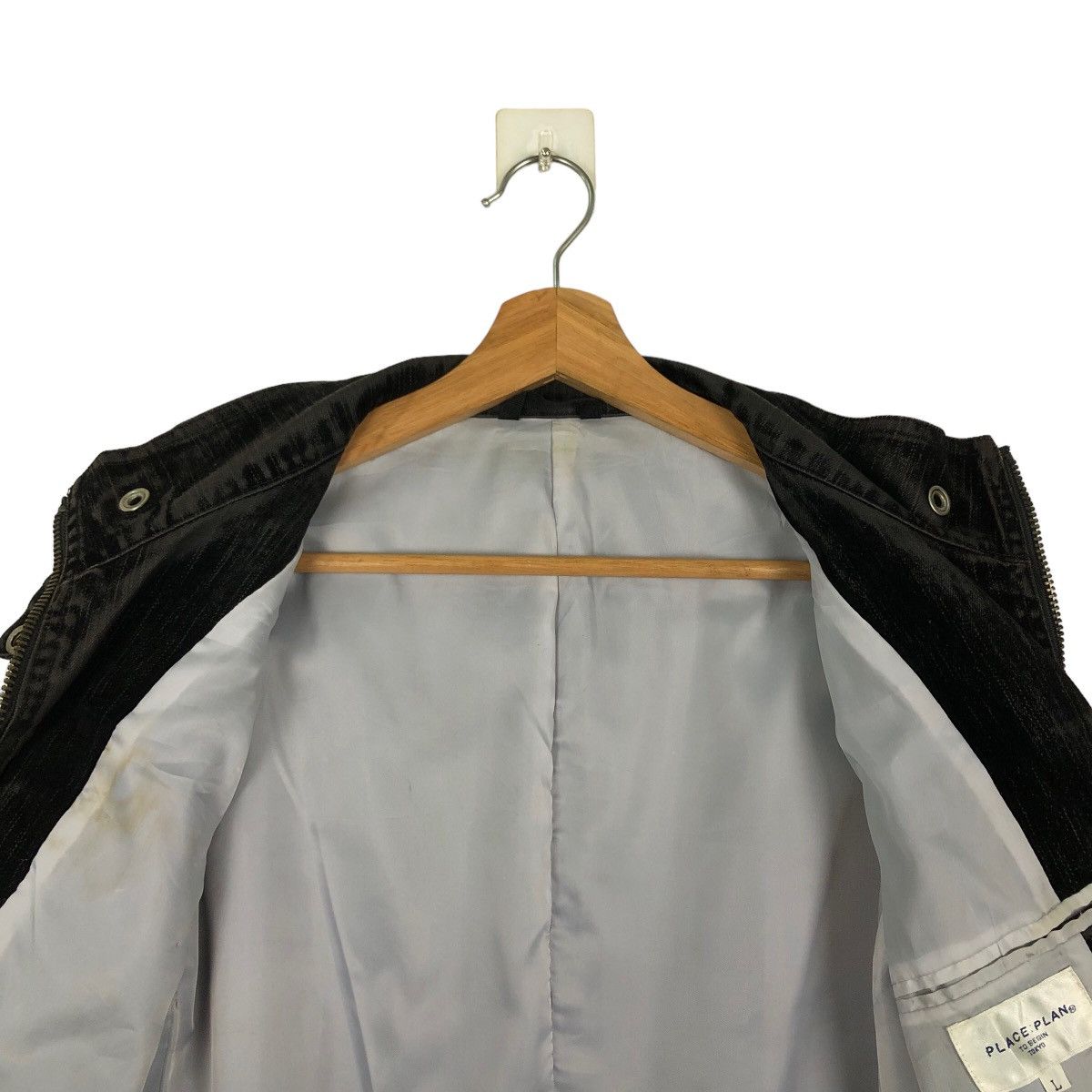 Japanese Brand 🔥RARE TRUCKER DENIM JACKET PLACE PLAN JAPAN ISSEY MIYAKE Size US L / EU 52-54 / 3 - 10 Thumbnail