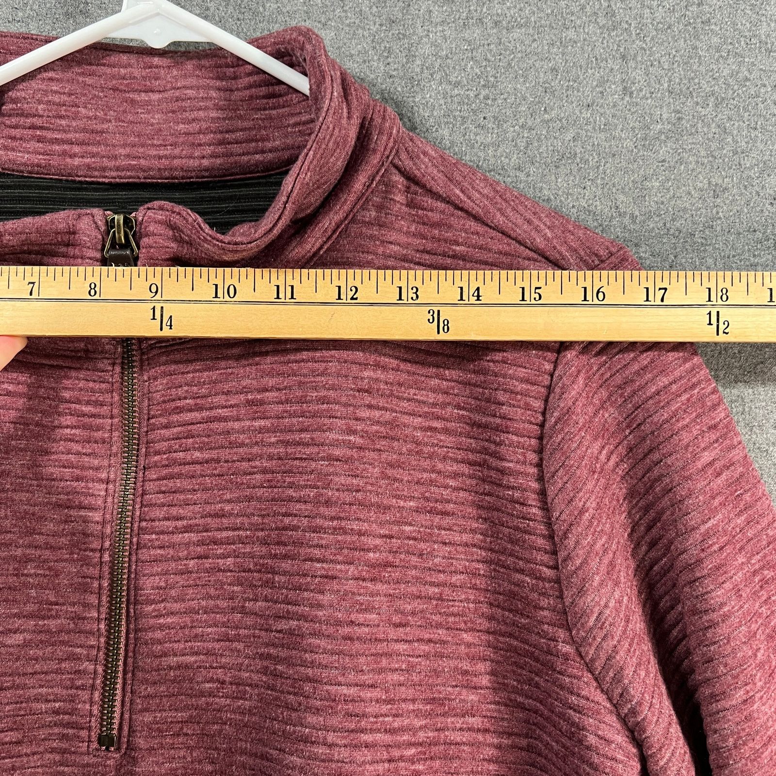Other Joan Rivers Quarter Zip Knit Pullover Sweater Size XL / US 12-14 / IT 48-50 - 6 Thumbnail