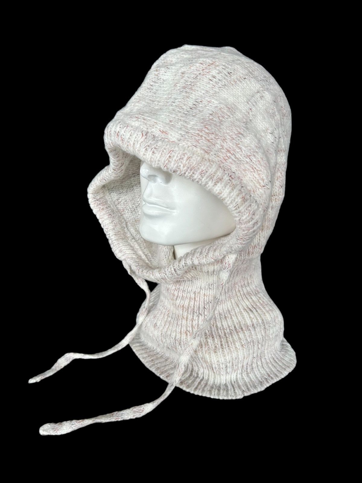 Japanese Brand × Kapital × Vintage Balaclava Masked Japanese Style Knitt Big Beanie Rare🎌☠️ Size ONE SIZE - 2 Thumbnail
