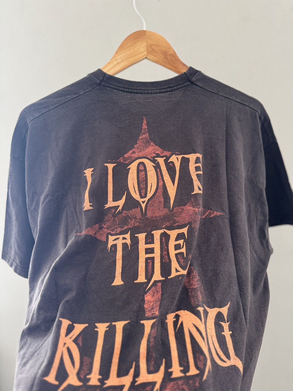 Band Tees × Vintage Vintage 2003 Devil Driver I love the killing t-shirt Size US XL / EU 56 / 4 - 7 Thumbnail