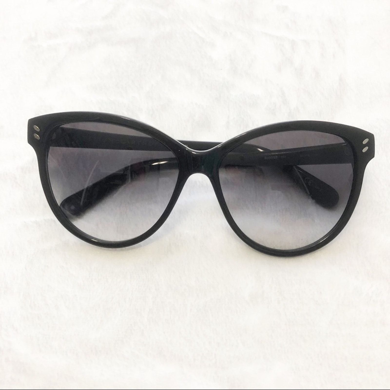 Stella McCartney Stella McCartney black cat eye sunglasses oversized 57mm Size ONE SIZE - 9 Thumbnail