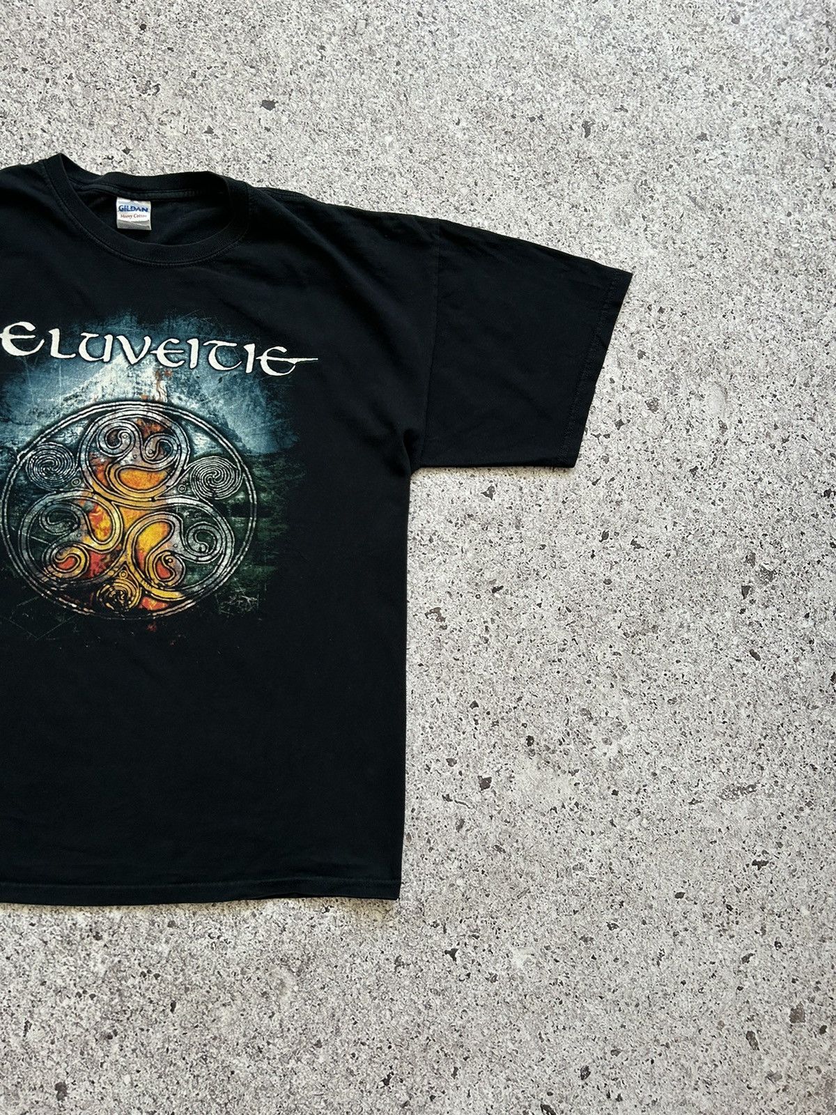 Band Tees × Vintage Vintage Eluveitie Band Rock Metal Promo Album T-Shirt Size US XL / EU 56 / 4 - 5 Thumbnail