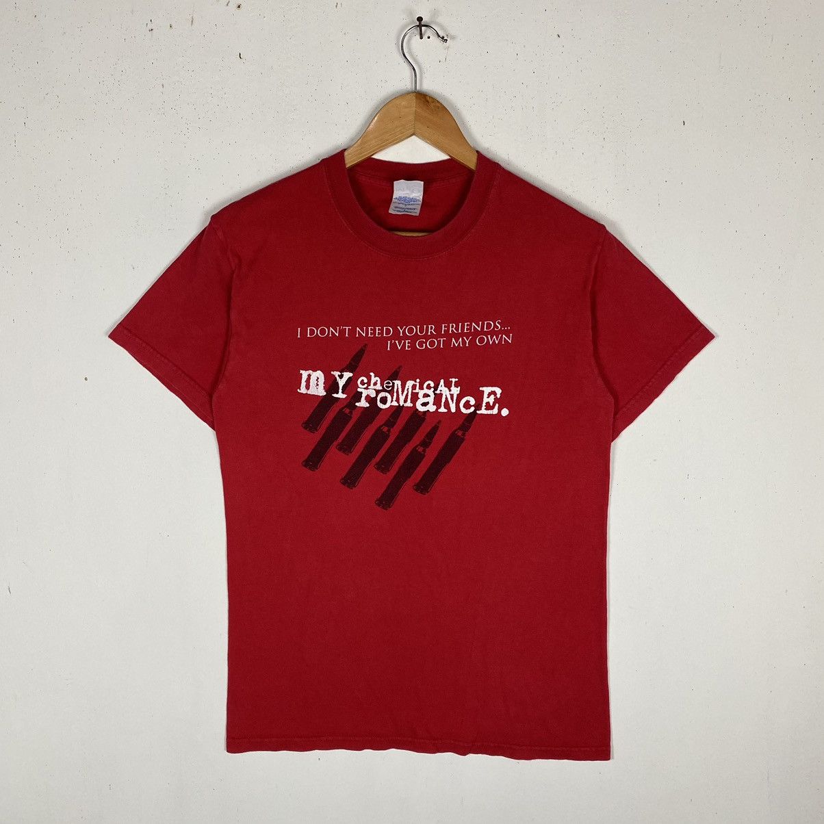 Band Tees × My Chemical Romance × Vintage Vintage MY CHEMICAL ROMANCE American Rock Band Tee Size US S / EU 44-46 / 1 - 2 Thumbnail