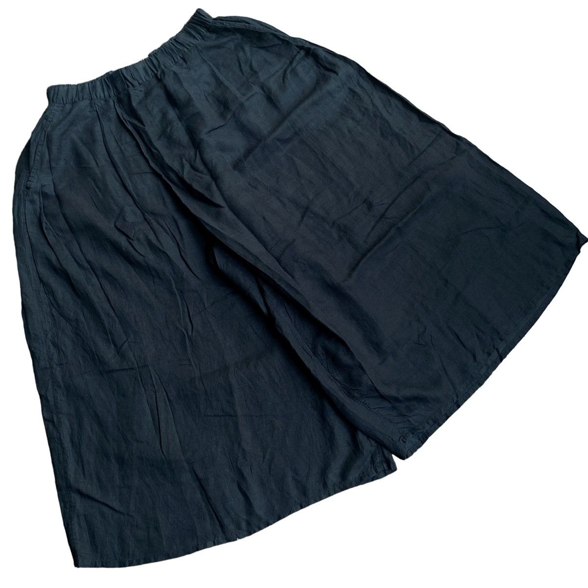 Issey Miyake × Japanese Brand × Yohji Yamamoto Rare Plantation Issey Miyake Wide Leg Hakama Layered Pants Size US 31 - 2 Thumbnail