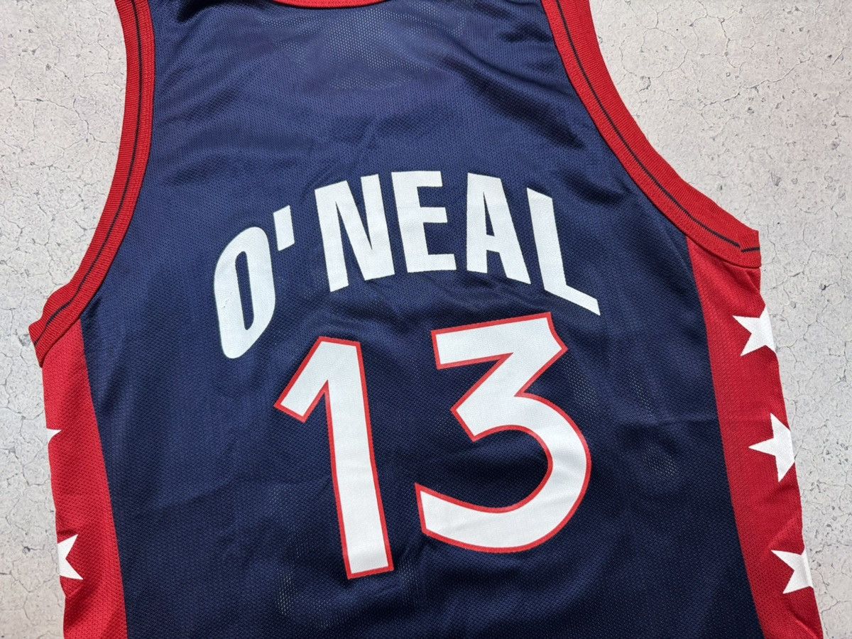 Champion Team USA O’neal #13 NBA Jersey Suit Shorts 1996