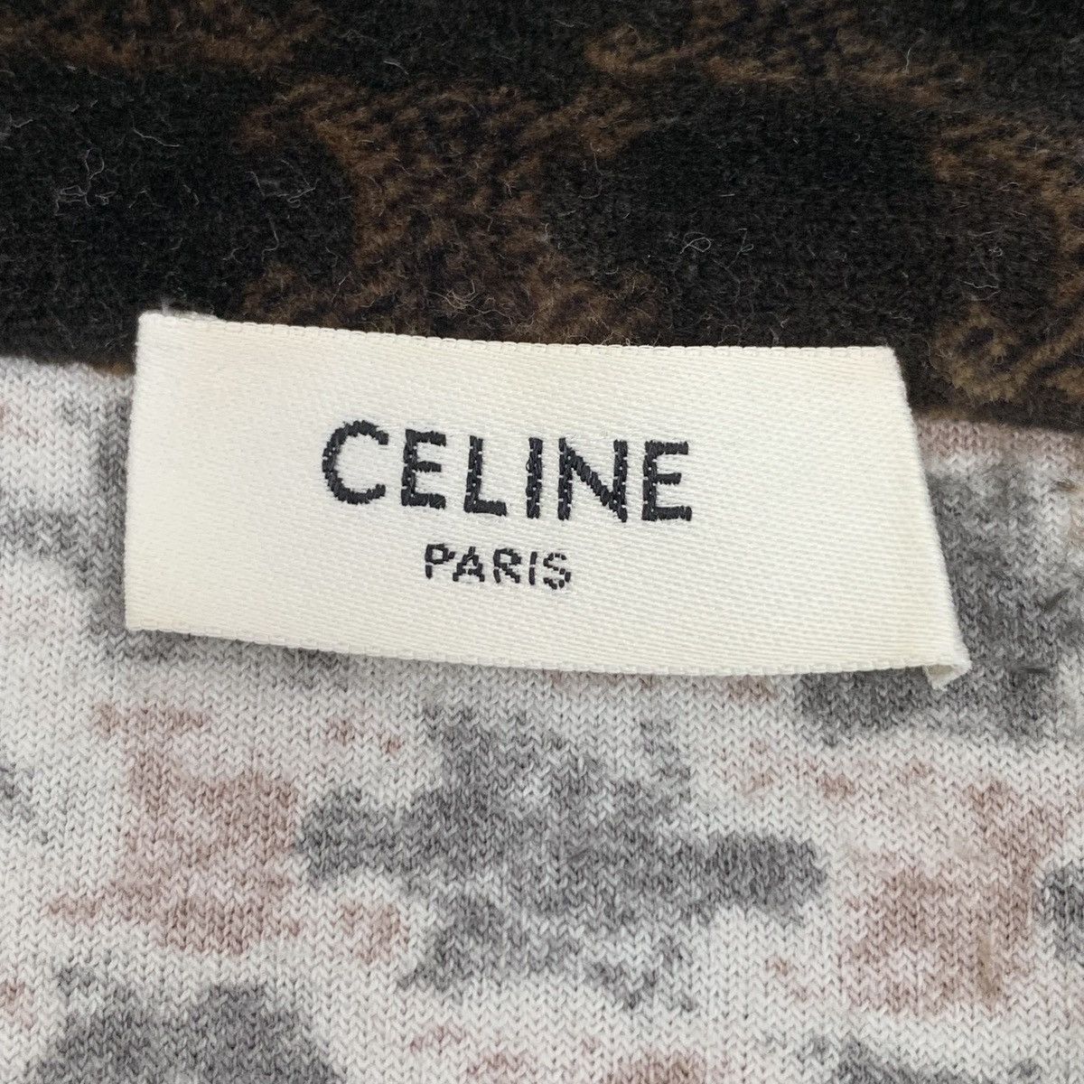 Celine Celine Dark Brown Arc de Triomphe Full Print Cotton Jacket Size S / US 4 / IT 40 - 5 Thumbnail