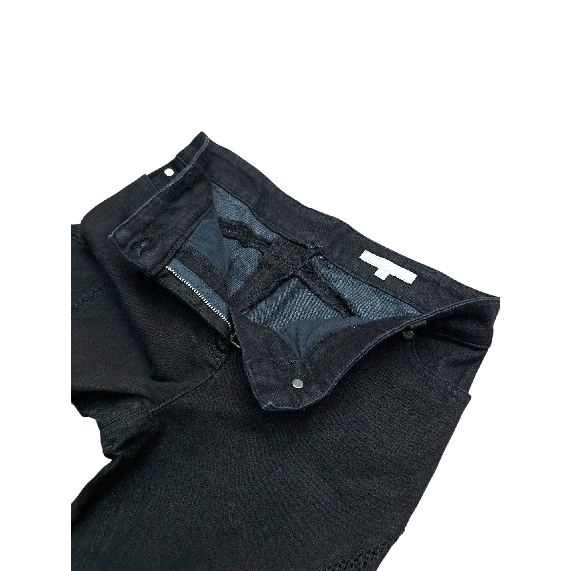 Alexander McQueen 2008 Black Cotton Pants Size 26" / US 2 / IT 38 - 6 Thumbnail