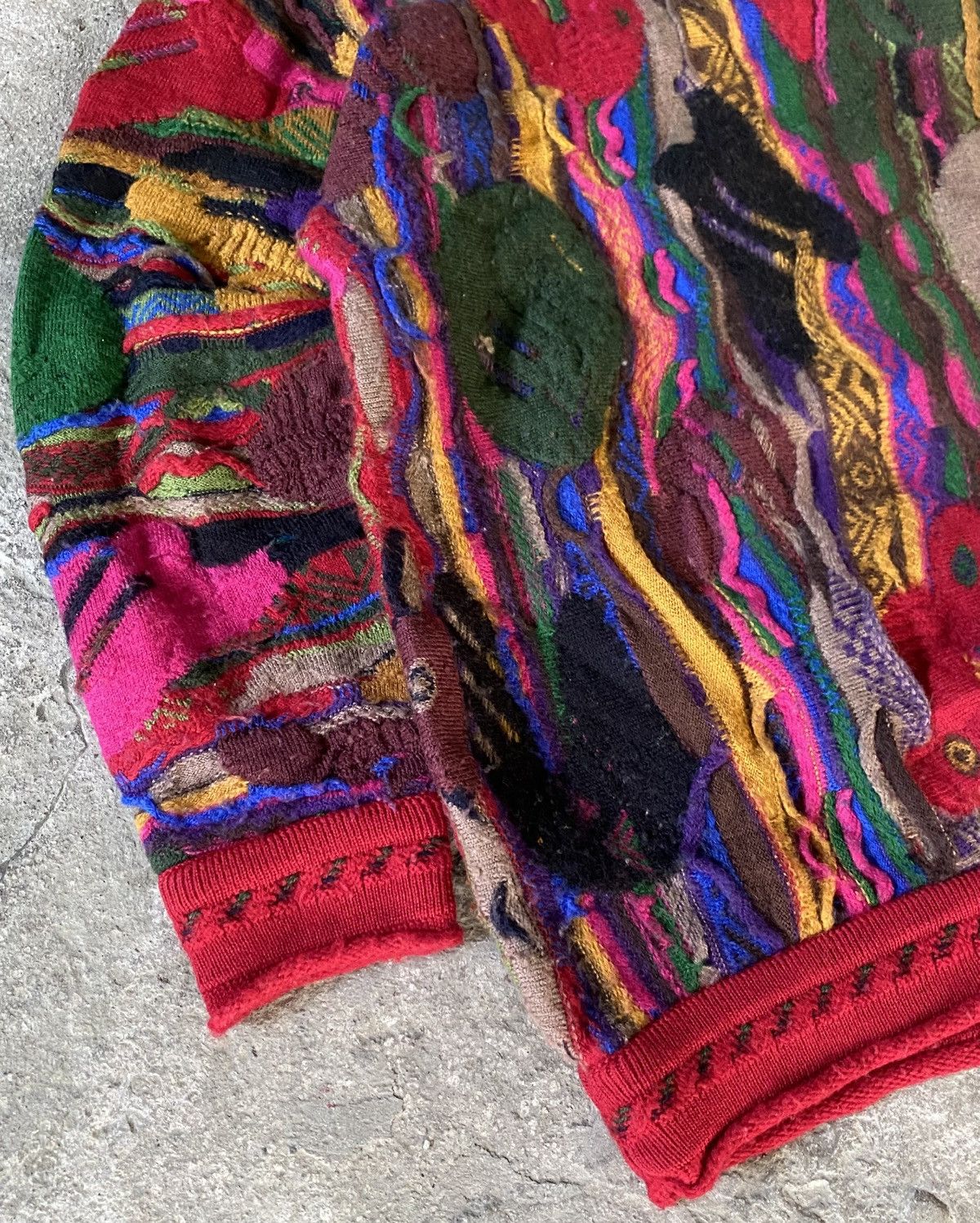 Coogi Coogi - 3D Wool Sweater Size US S / EU 44-46 / 1 - 10 Thumbnail