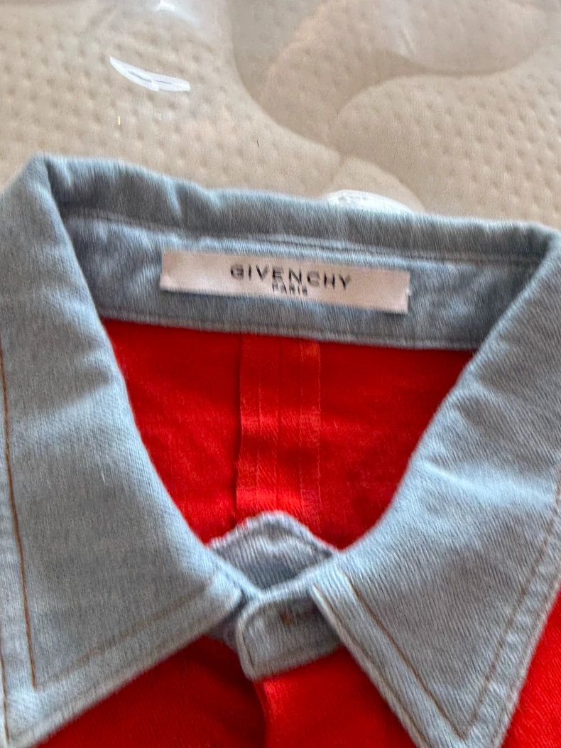 Givenchy Givenchy Denim Shirt Size US M / EU 48-50 / 2 - 2 Thumbnail