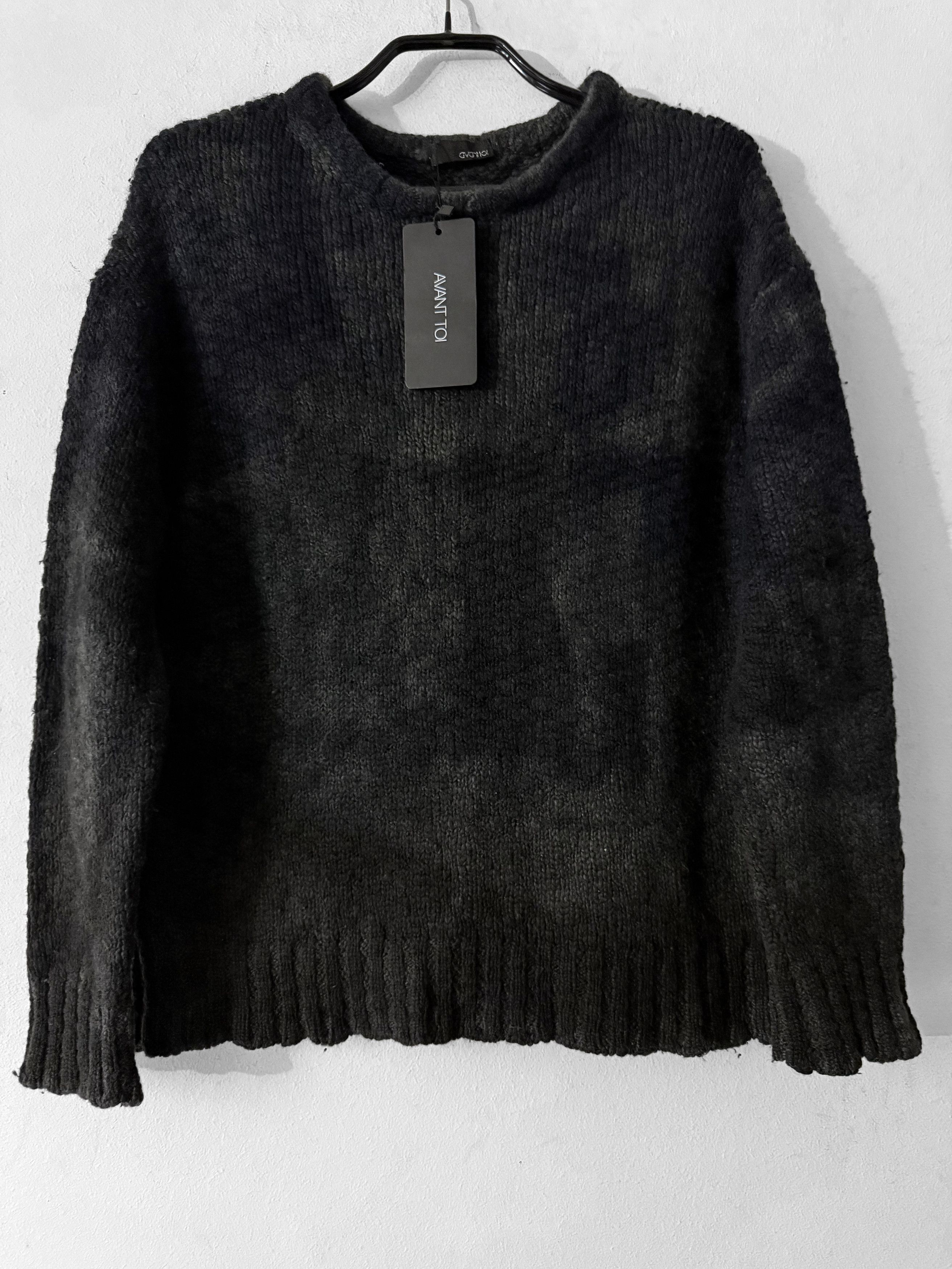 Avant Toi Brushed Hand-Colored Sweater Size US M / EU 48-50 / 2 - 5 Thumbnail