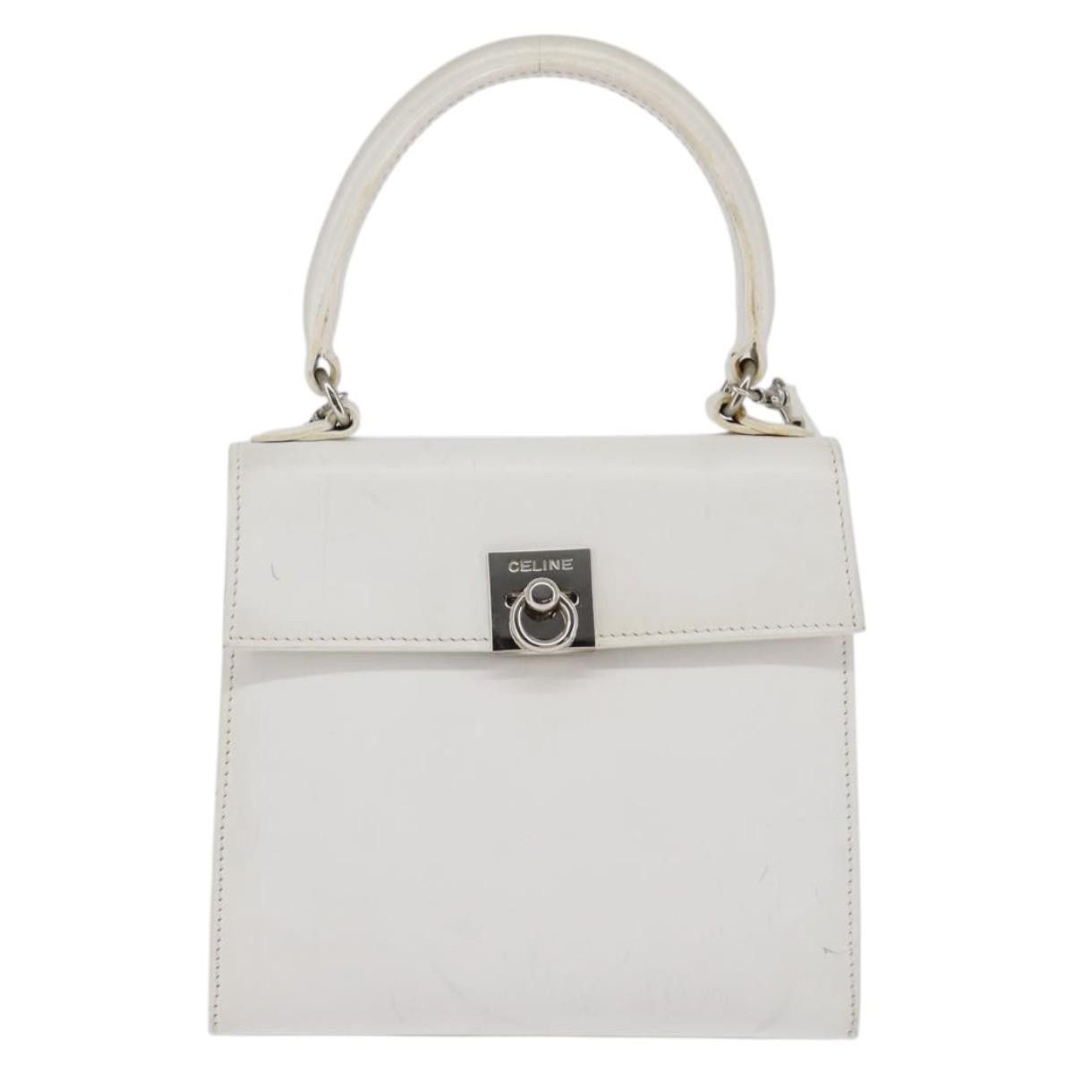 Celine Celine Gancini Handbag Leather Size ONE SIZE - 1 Thumbnail