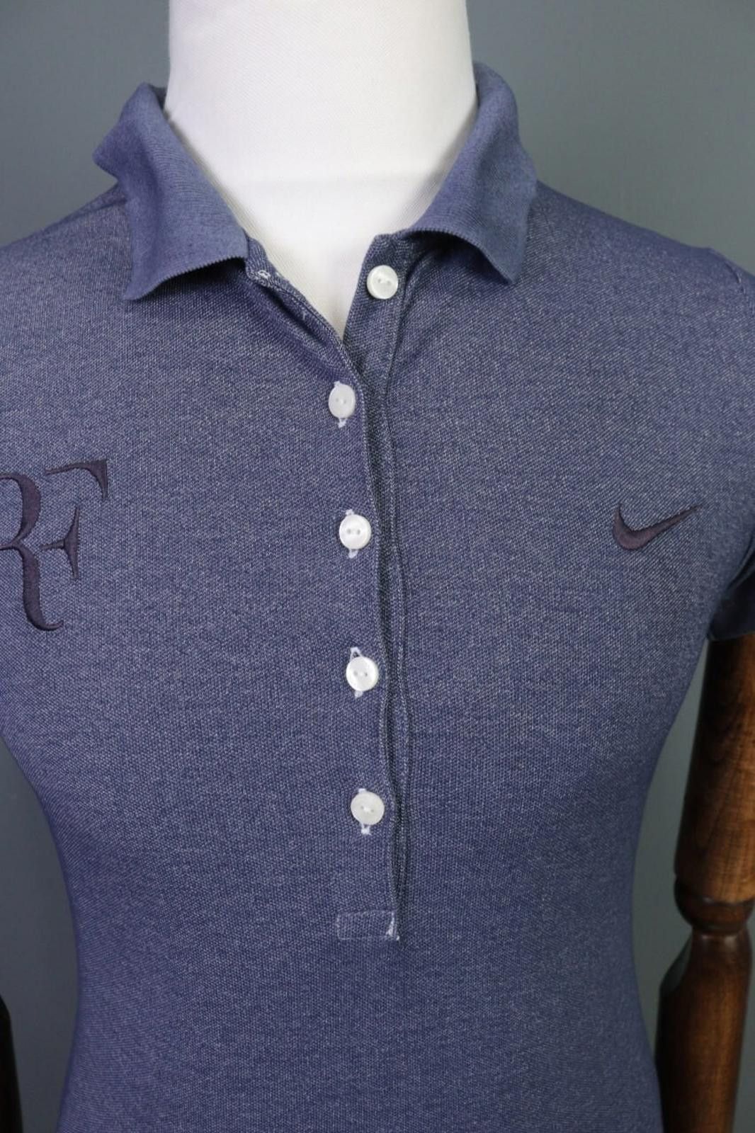 Nike Men Nike Roger Federrer RF Logo Polo T-Shirt Size S Size US S / EU 44-46 / 1 - 4 Thumbnail