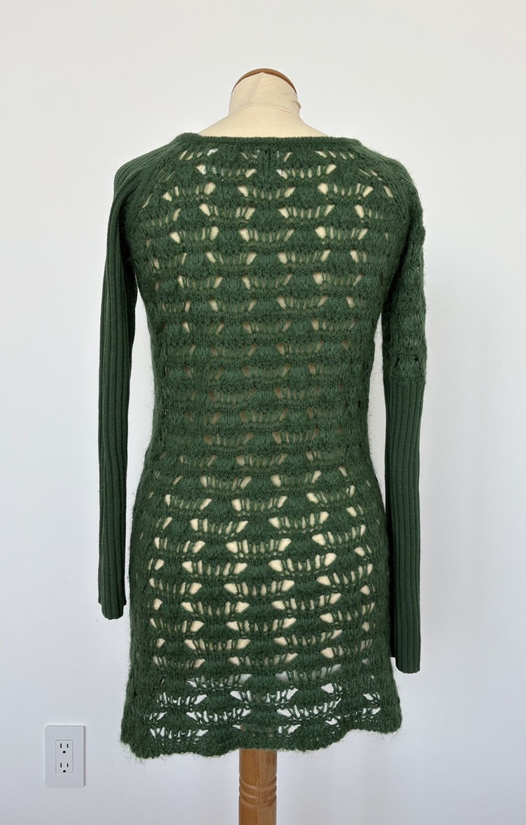 Miss Sixty Miss Sixty green Crochet dress Size S / US 4 / IT 40 - 5 Thumbnail