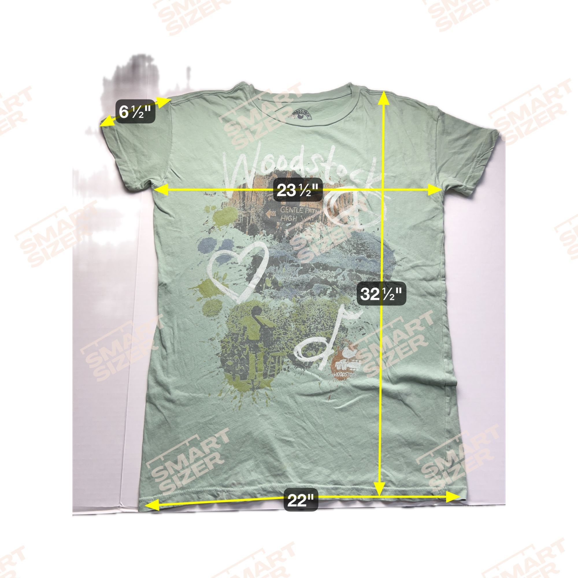 Other Woodstock Peace - Love - Music Small T-Shirt Shirt (See Meas Size US S / EU 44-46 / 1 - 5 Thumbnail