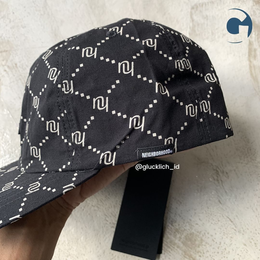 Neighborhood Neighborhood, Monogram C-Cap in Black Size ONE SIZE - 3 Thumbnail