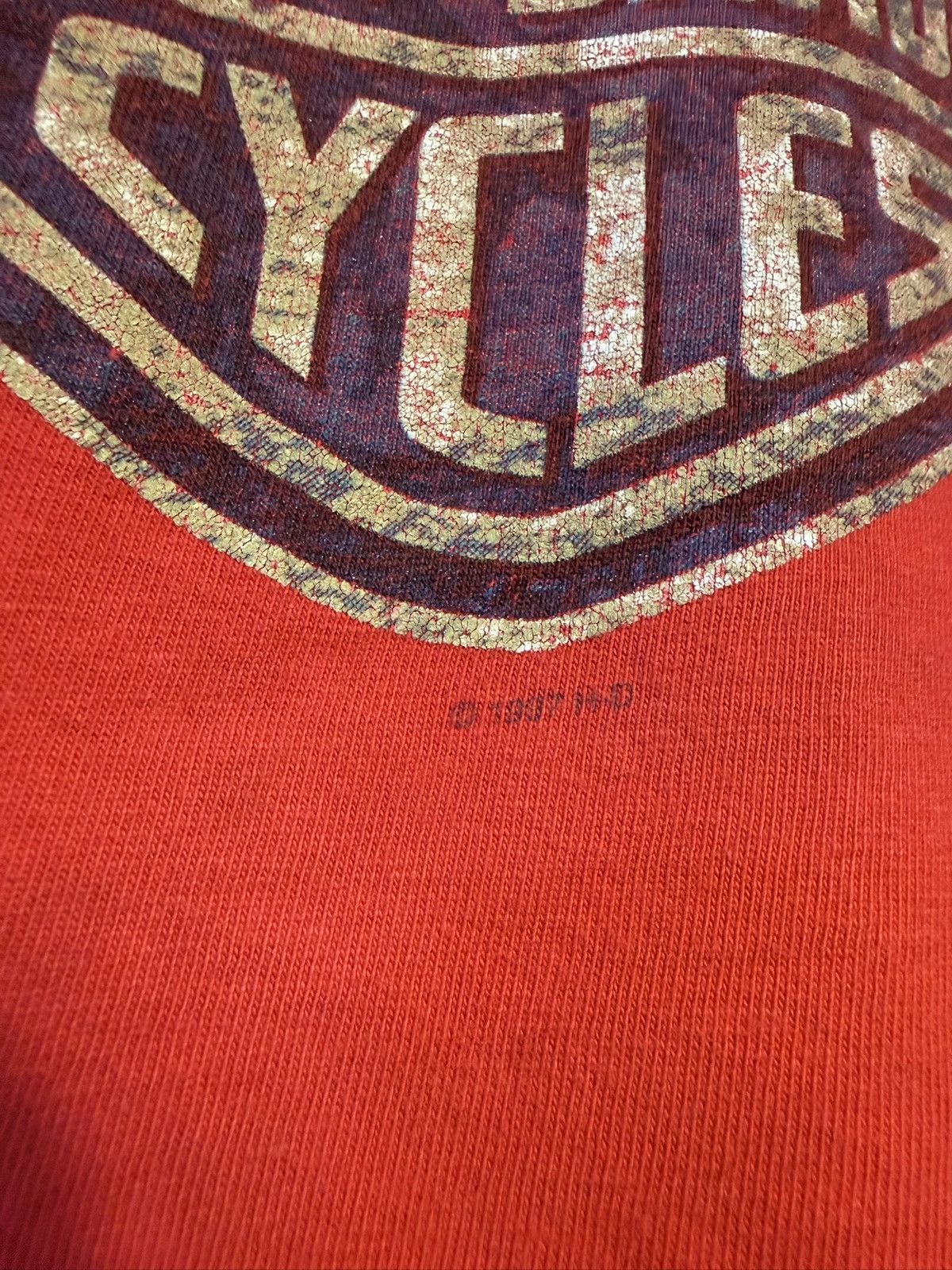 Harley Davidson Harley Davidson ©1997 House of Harleys CA tee red XL Size US XL / EU 56 / 4 - 2 Thumbnail