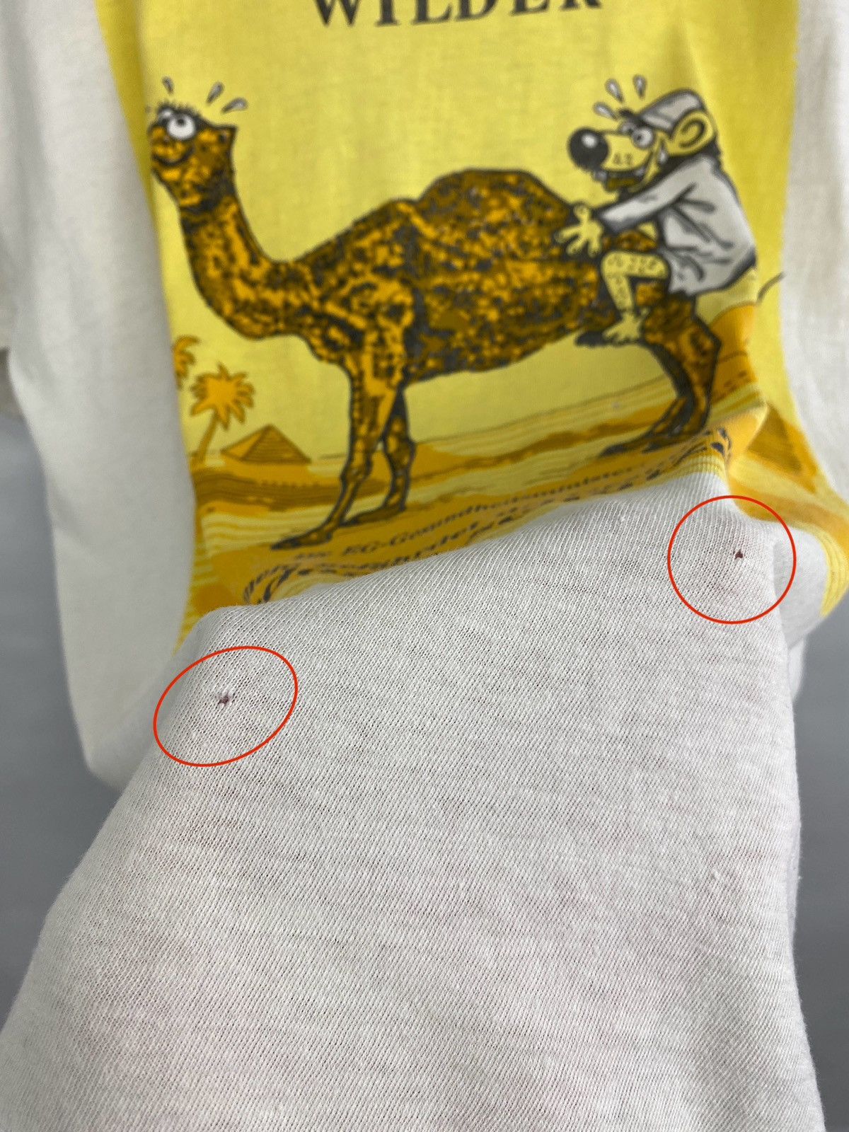 Camel Vintage 90s Camel Ramel Humor T-Shirt Rare Retro Hype Y2K Size US M / EU 48-50 / 2 - 6 Thumbnail