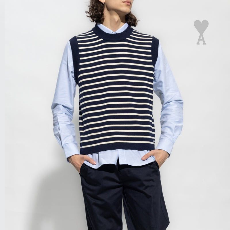 Striped sailor vest
