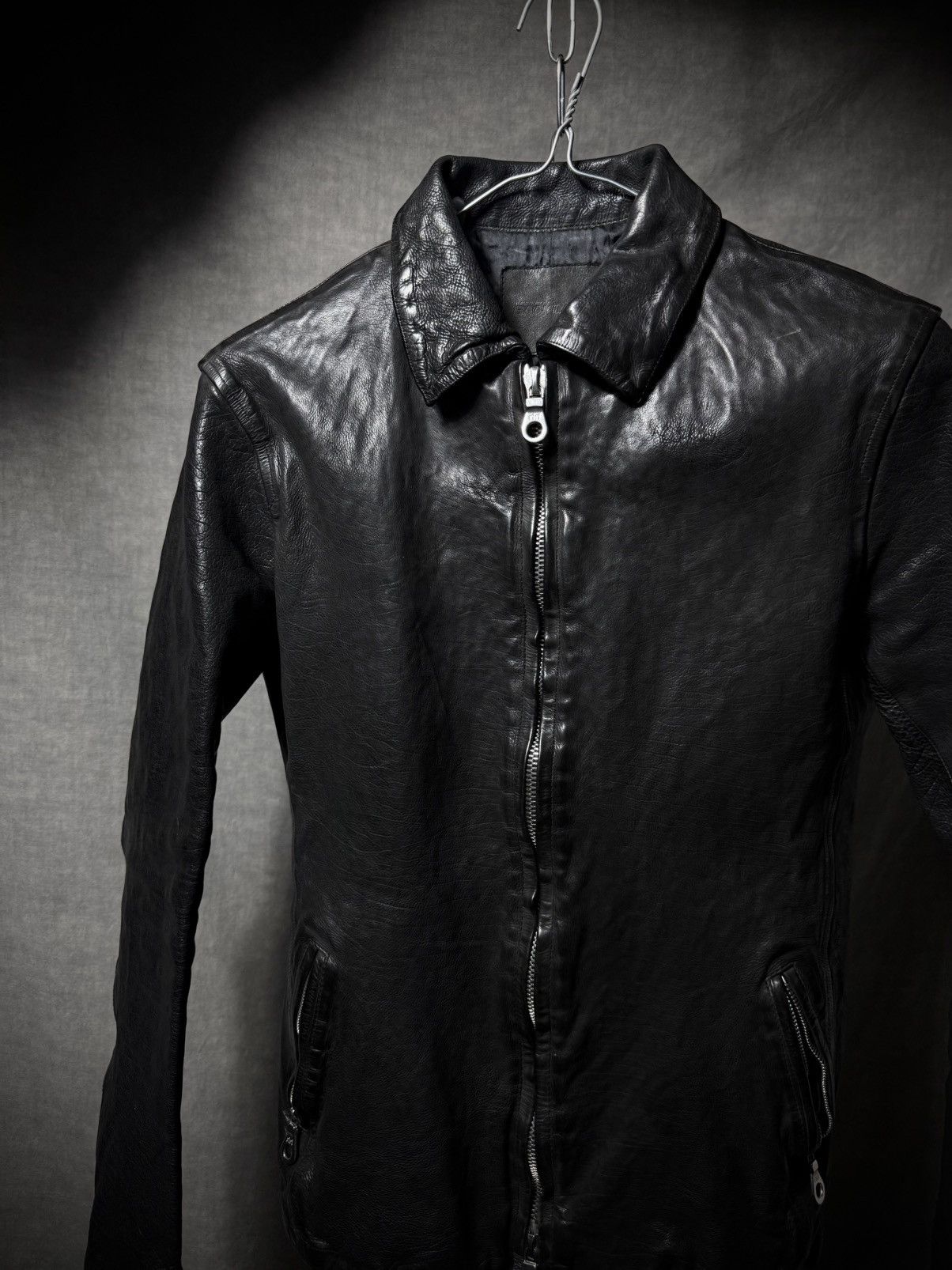 Isamu Katayama Backlash Isamu Katayama Backlash Garment Dyed Single Riders Jacket Size US S / EU 44-46 / 1 - 3 Thumbnail