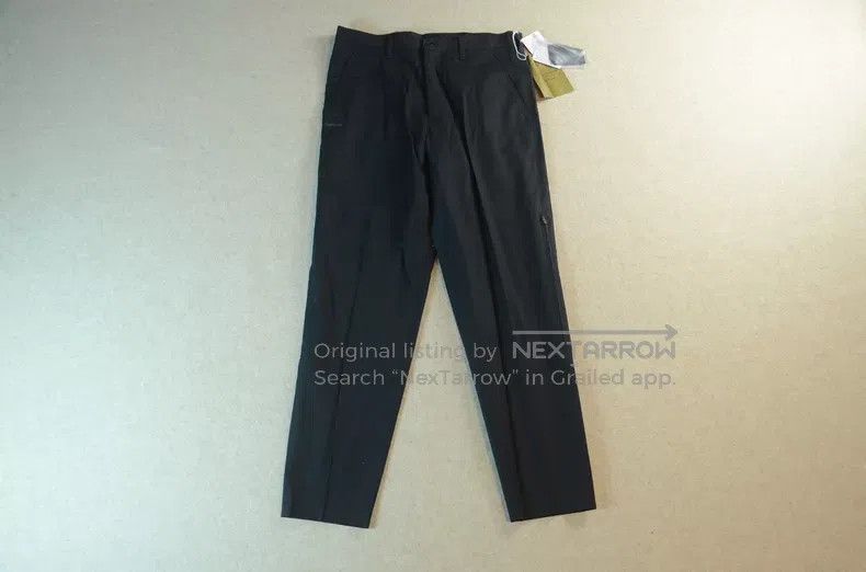 Other Yohji Yamamoto size 2 Black Scandal embroidered slacks pant Size US 28 / EU 44 - 1 Thumbnail