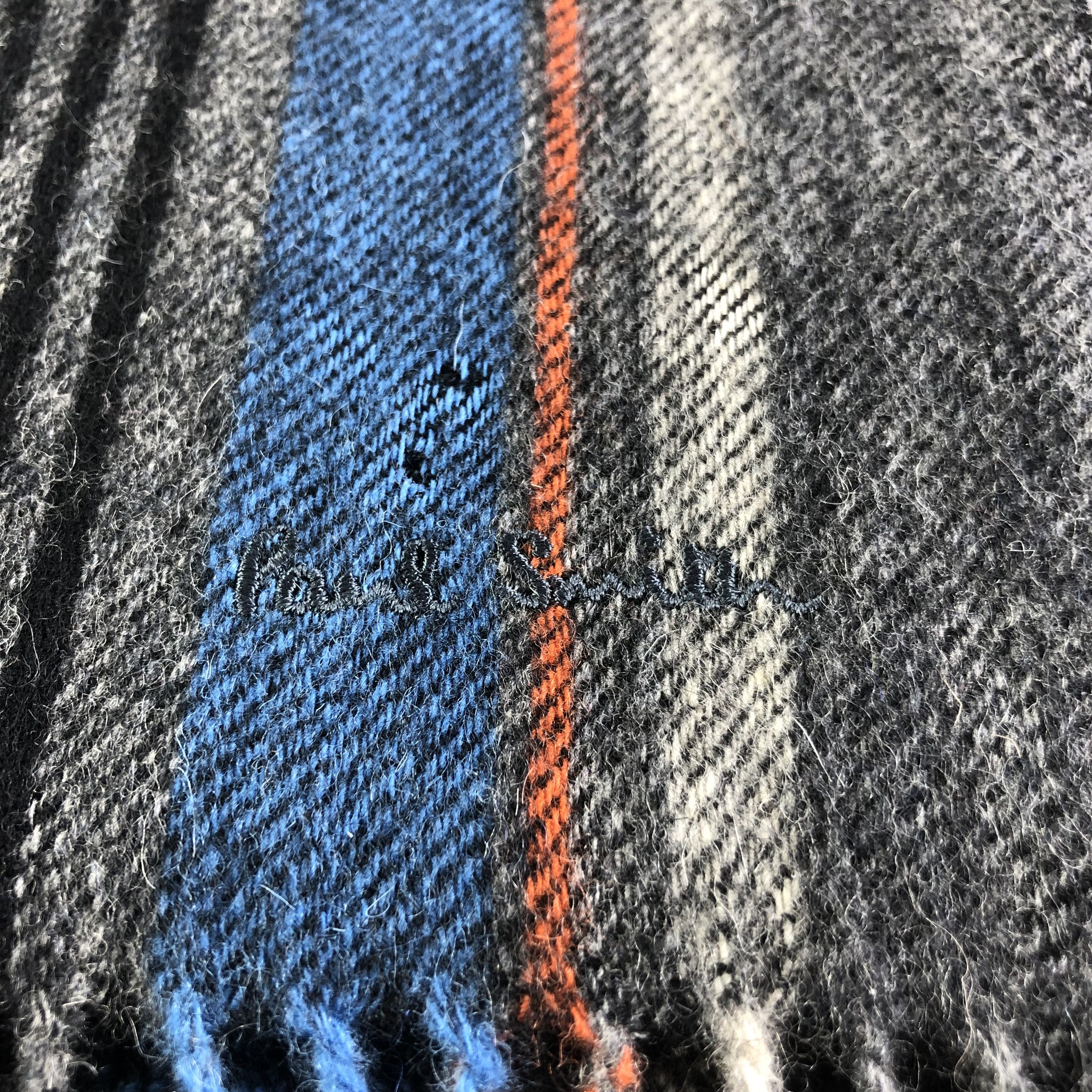 Paul Smith Paul Smith Stripes Wool Scarf Muffler V1660 Size ONE SIZE - 4 Thumbnail