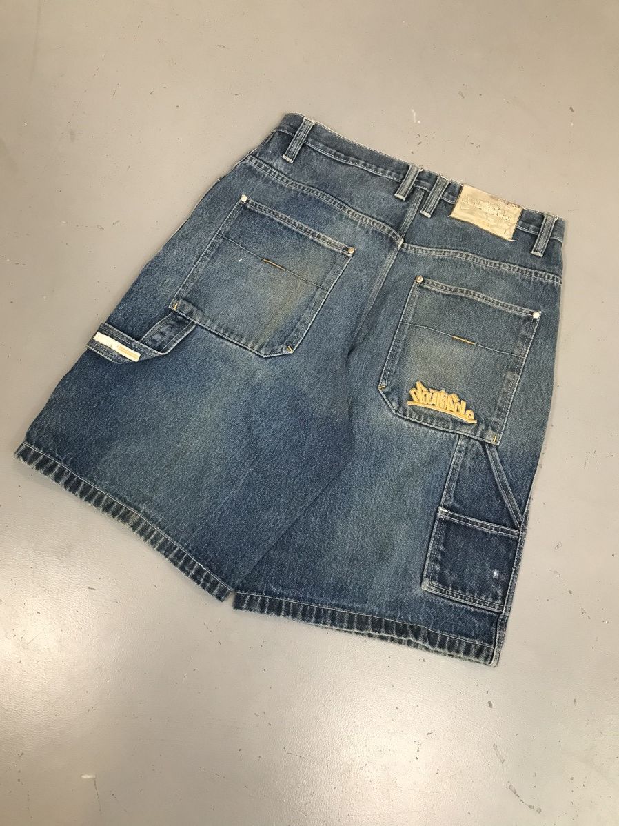 Southpole × Vintage Vintage Southpole embroidery denim short Size US 34 / EU 50 - 7 Thumbnail