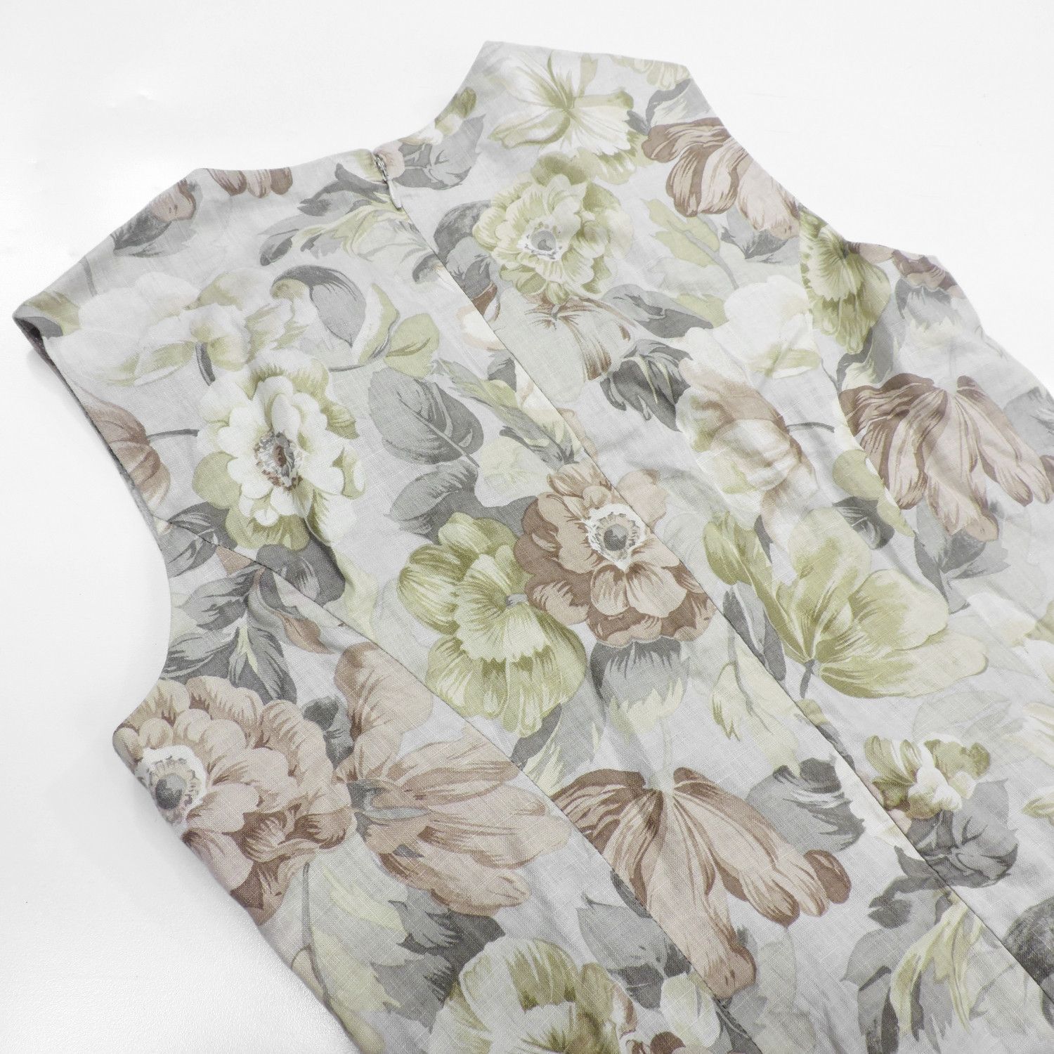 Burberry BURBERRY’S FLORAL PATTERN SLEEVELESS MINI DRESS Size M / US 6-8 / IT 42-44 - 13 Thumbnail