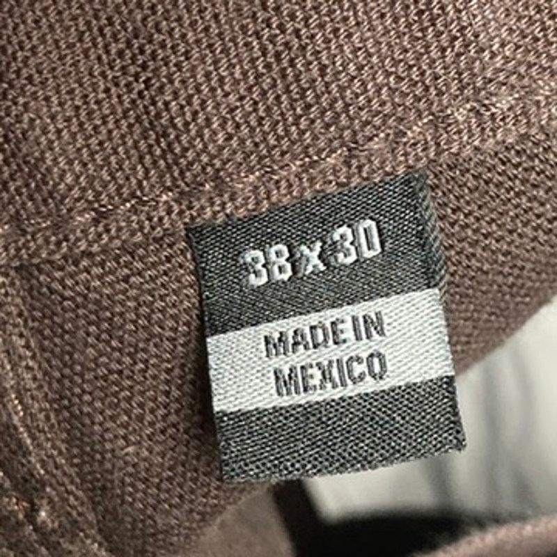 Carhartt Carhartt B136 DKB Mens 38x30 Dark Brown Double Knee Canvas Size US 38 / EU 54 - 9 Thumbnail