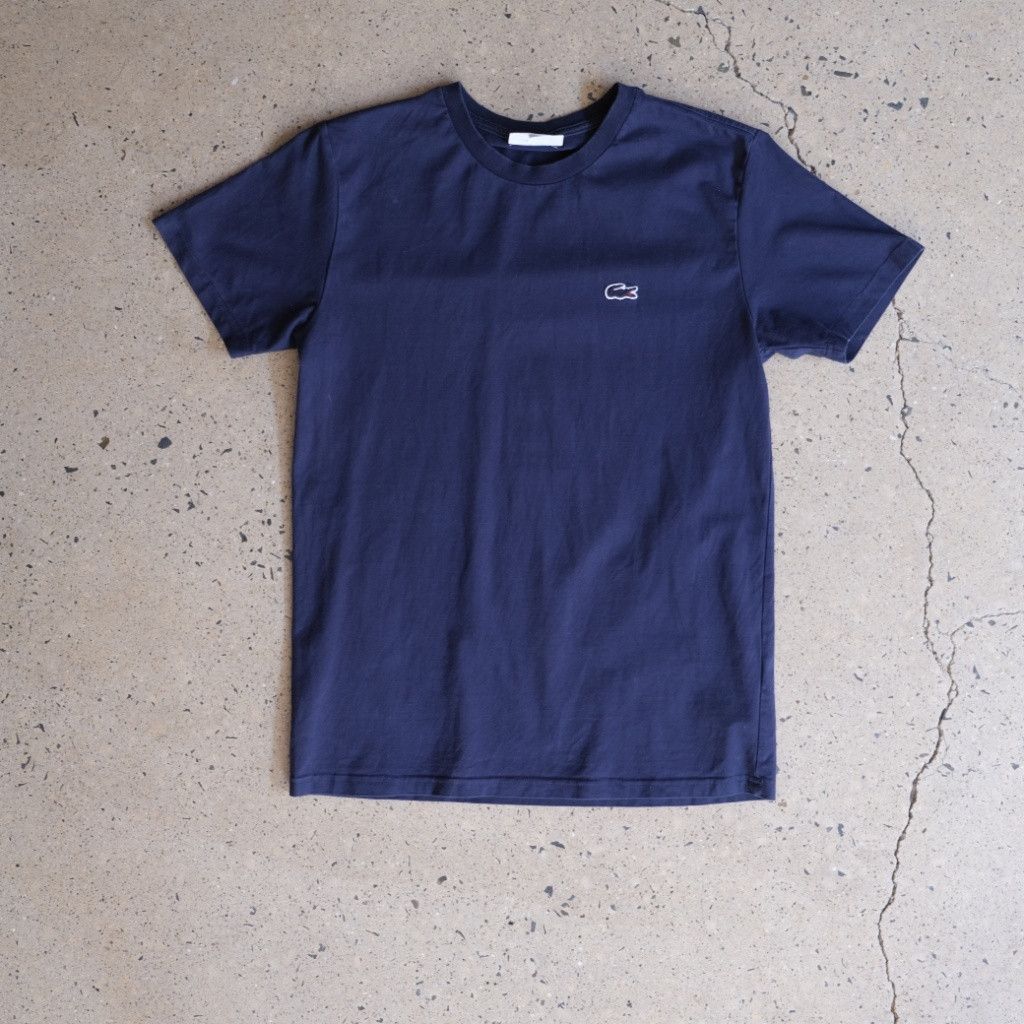 Lacoste Lacoste Slim Fit Navy Blue T-Shirt - Size US S Size US S / EU 44-46 / 1 - 1 Thumbnail