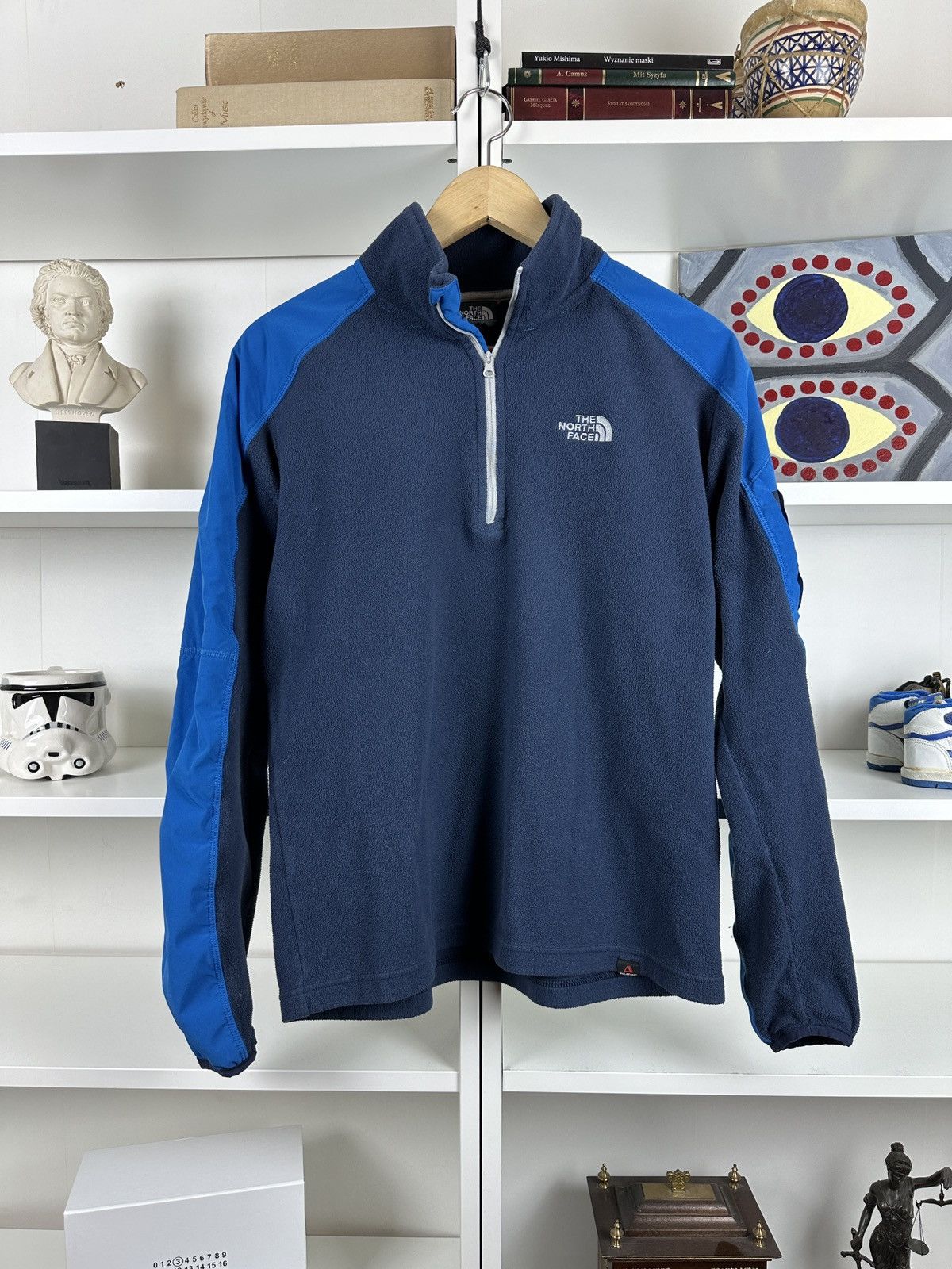 The North Face The North Face navy half zip polartec fleece Size US S / EU 44-46 / 1 - 1 Thumbnail