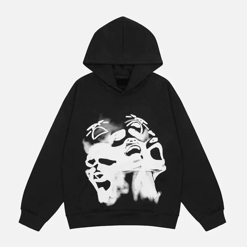 Designer Opium Scared Schizophrenic Hoodie | Grailed