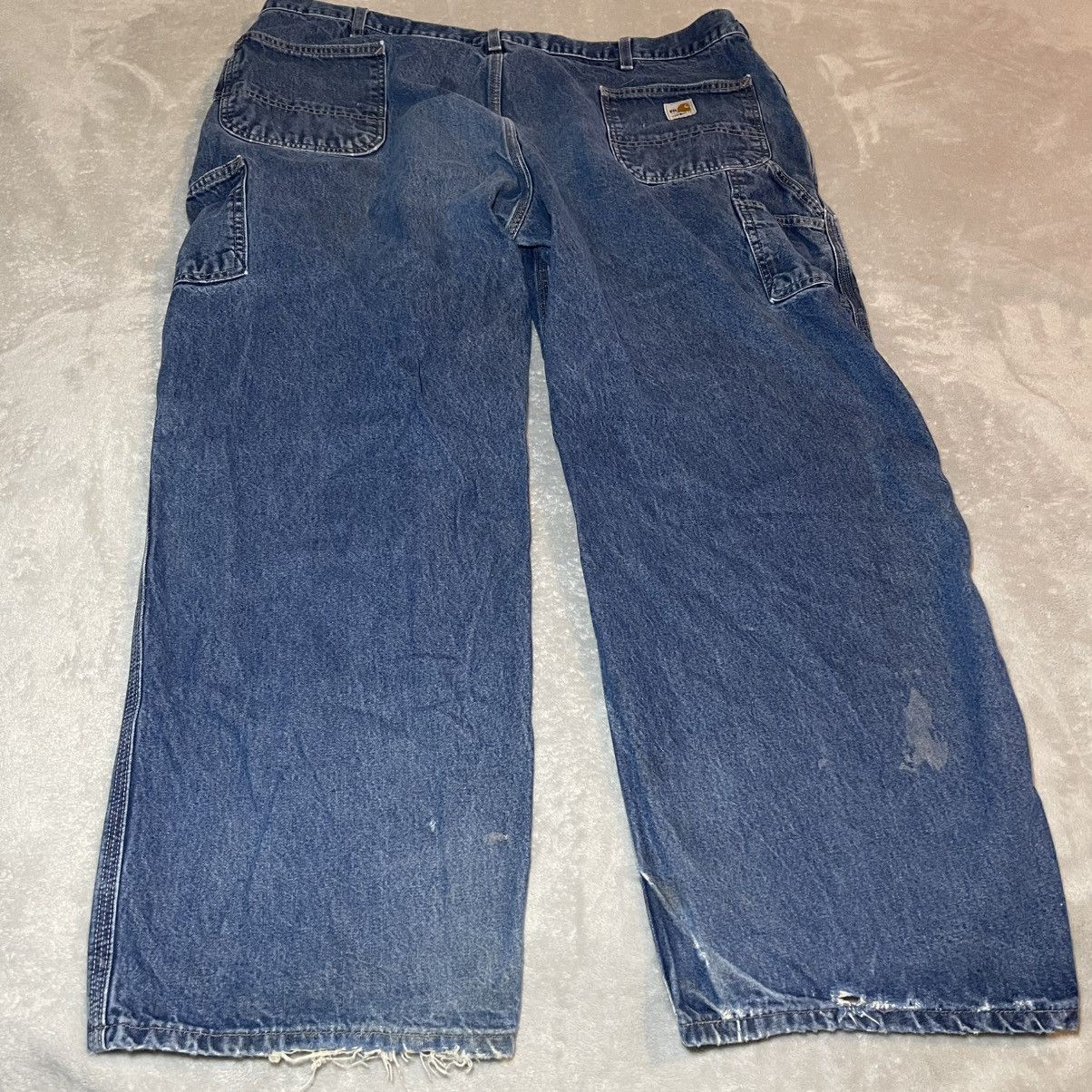 Carhartt Vintage 90s Carhartt Flame Resistant Jeans Mens 46x32 FR Size US 44 / EU 60 - 2 Thumbnail