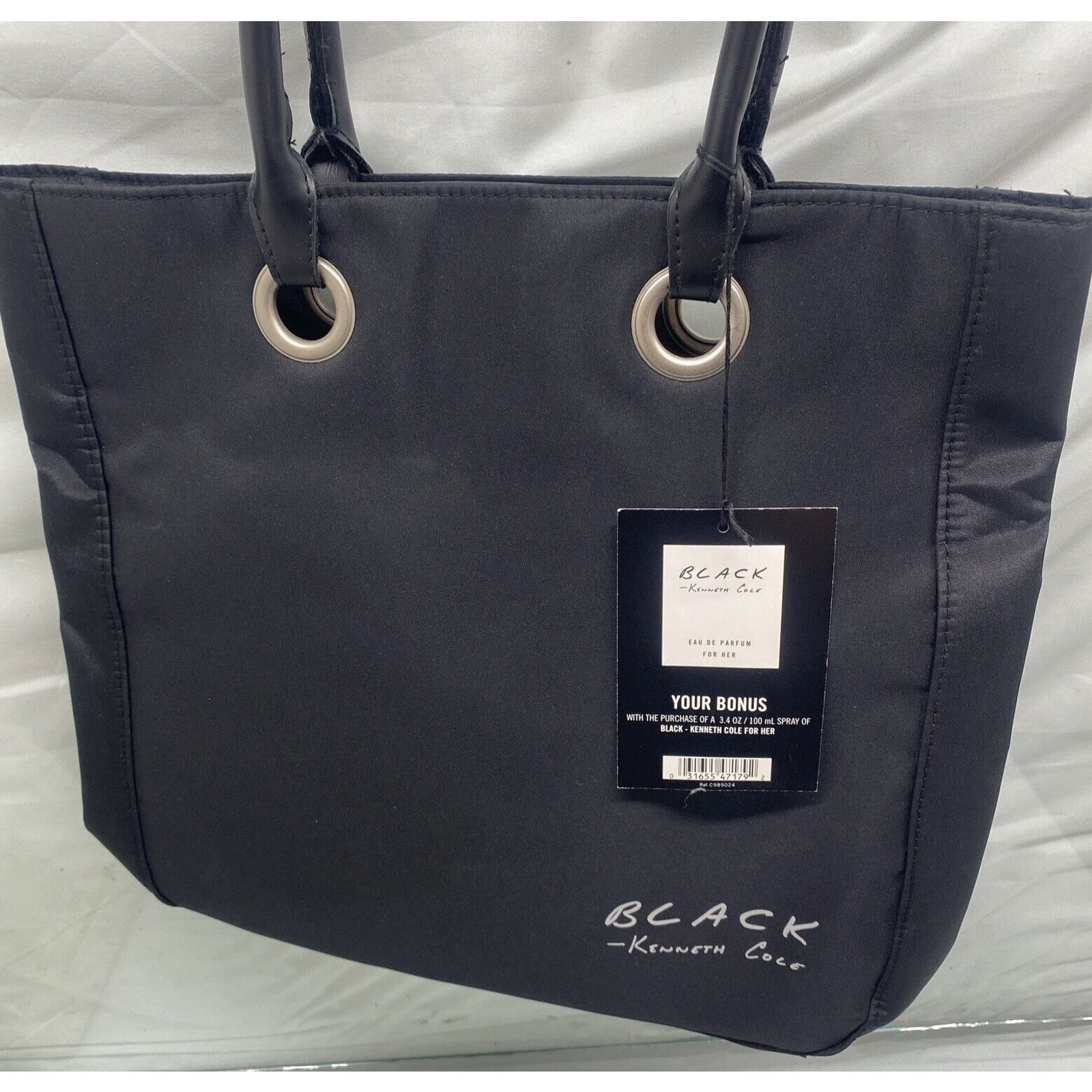 Kenneth Cole Kenneth Cole Little Black Nylon Tote 12 x 12-NEW with tags Size ONE SIZE - 1 Thumbnail