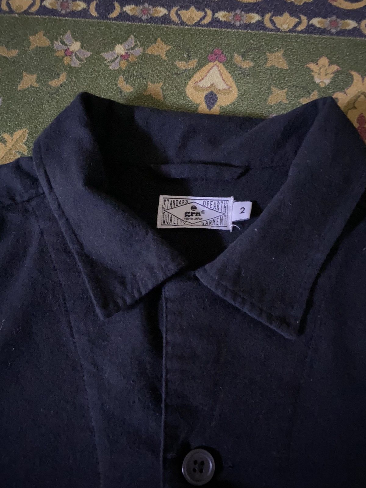 GRN × Japanese Brand × Vintage Japanese Brand Grn Tokyo Japan Work Shirt Jacket Size US M / EU 48-50 / 2 - 6 Thumbnail