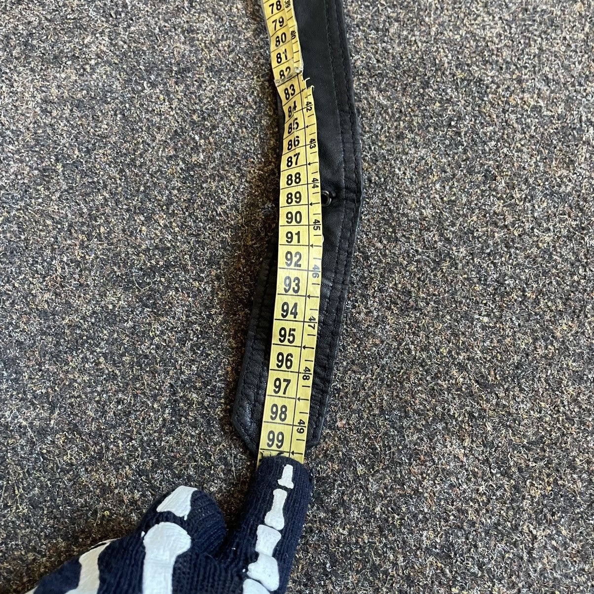 Vintage Vintage 90s Japanese Archive Leather Belt Goth Grunge OS Size ONE SIZE - 7 Thumbnail