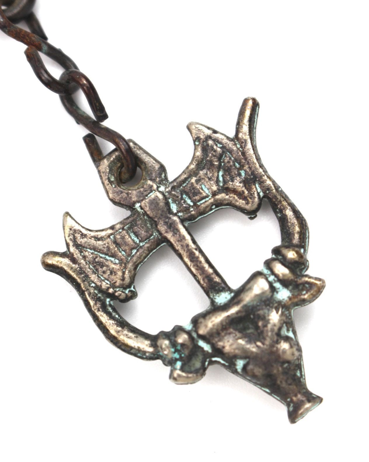 Vintage 1970S ZOE 1947 HANDCRAFTED MINOTAUR AXE KEYCHAIN Size ONE SIZE - 4 Thumbnail