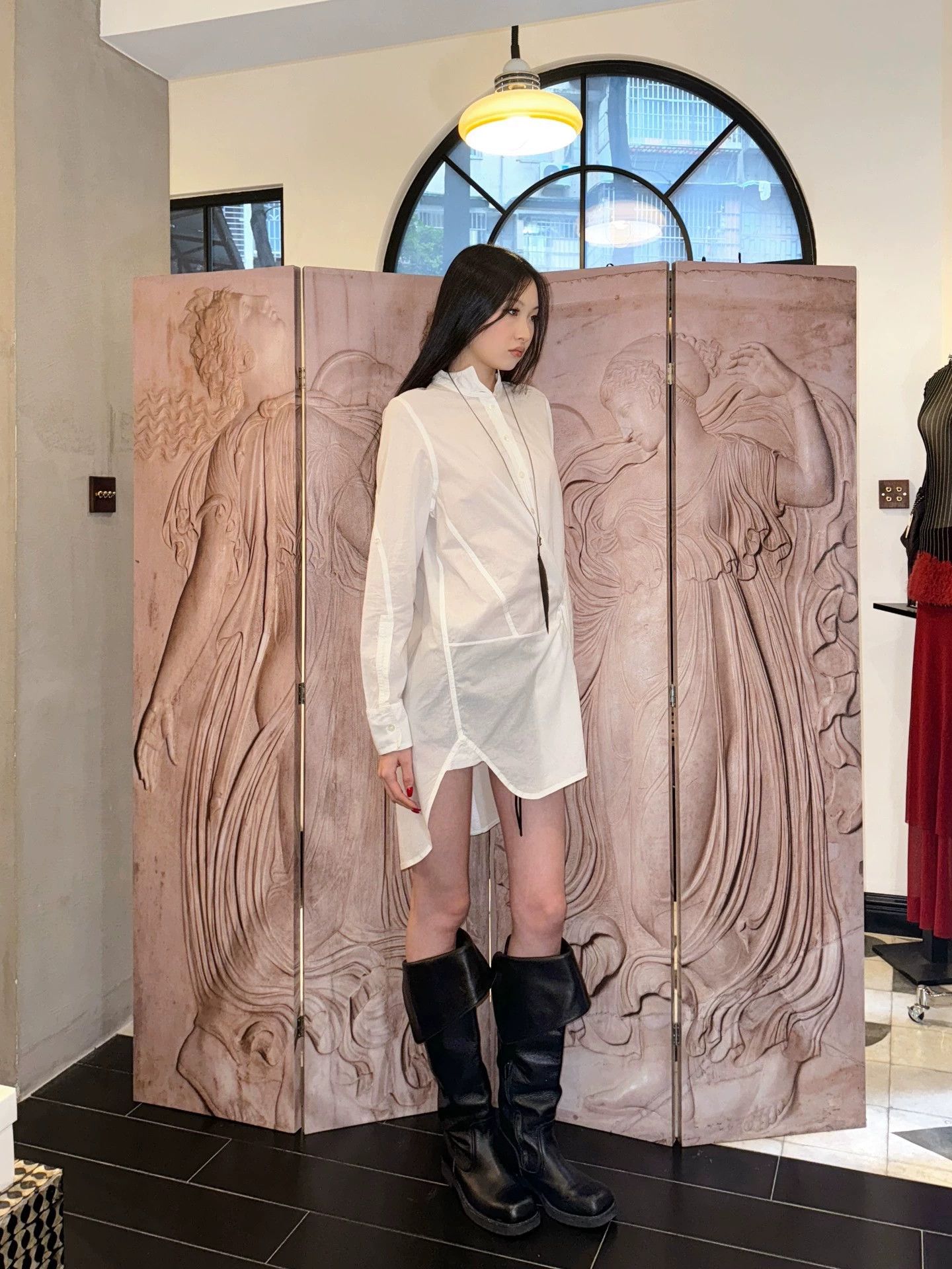 Ann Demeulemeester Ann Demeulemeester Antwerp Tie-Belt Long Blouse Size M / US 6-8 / IT 42-44 - 4 Thumbnail