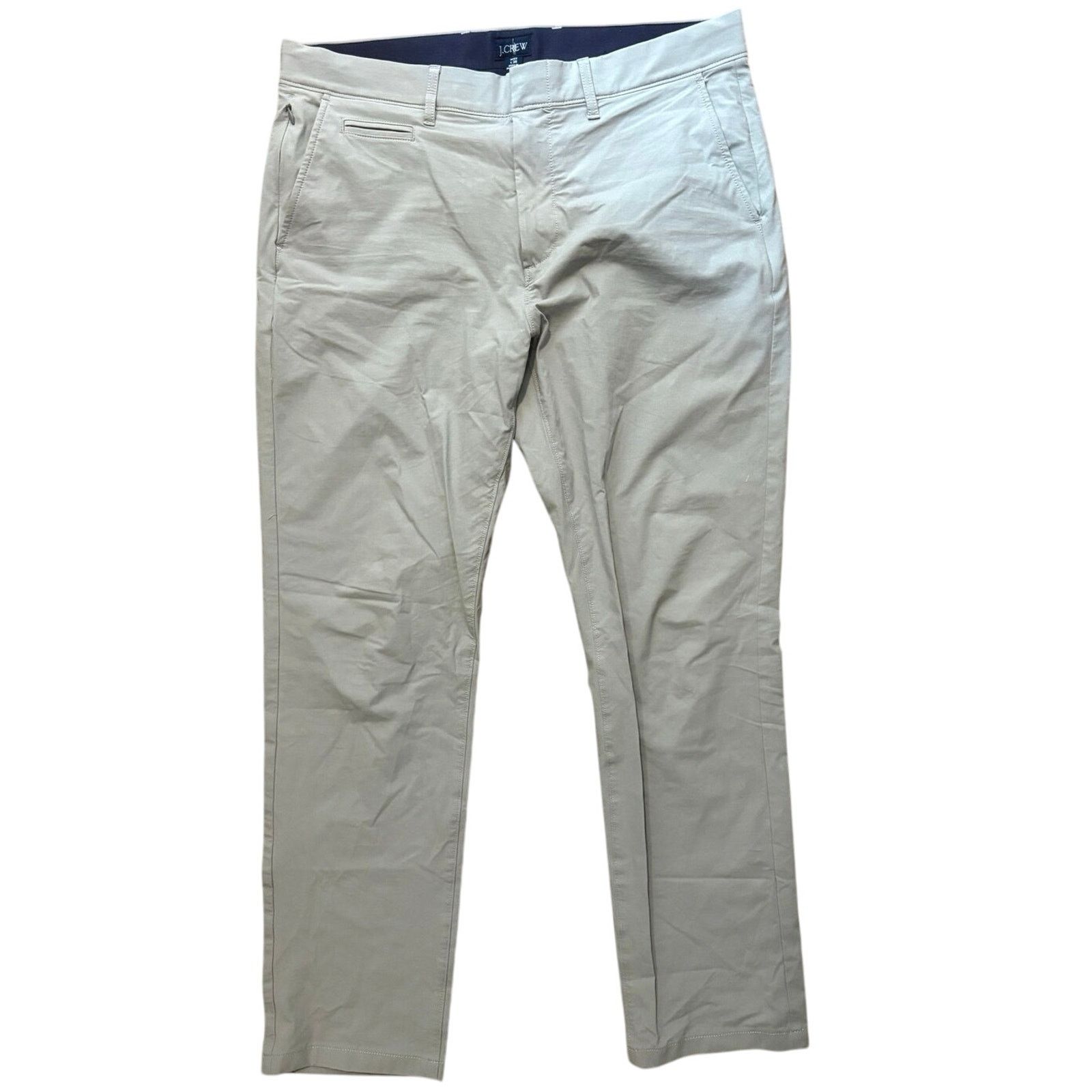 J.Crew NWOT J.Crew 770 Straight Fit Tech Pant Light Gray Size 33x30 Size US 33 - 1 Thumbnail