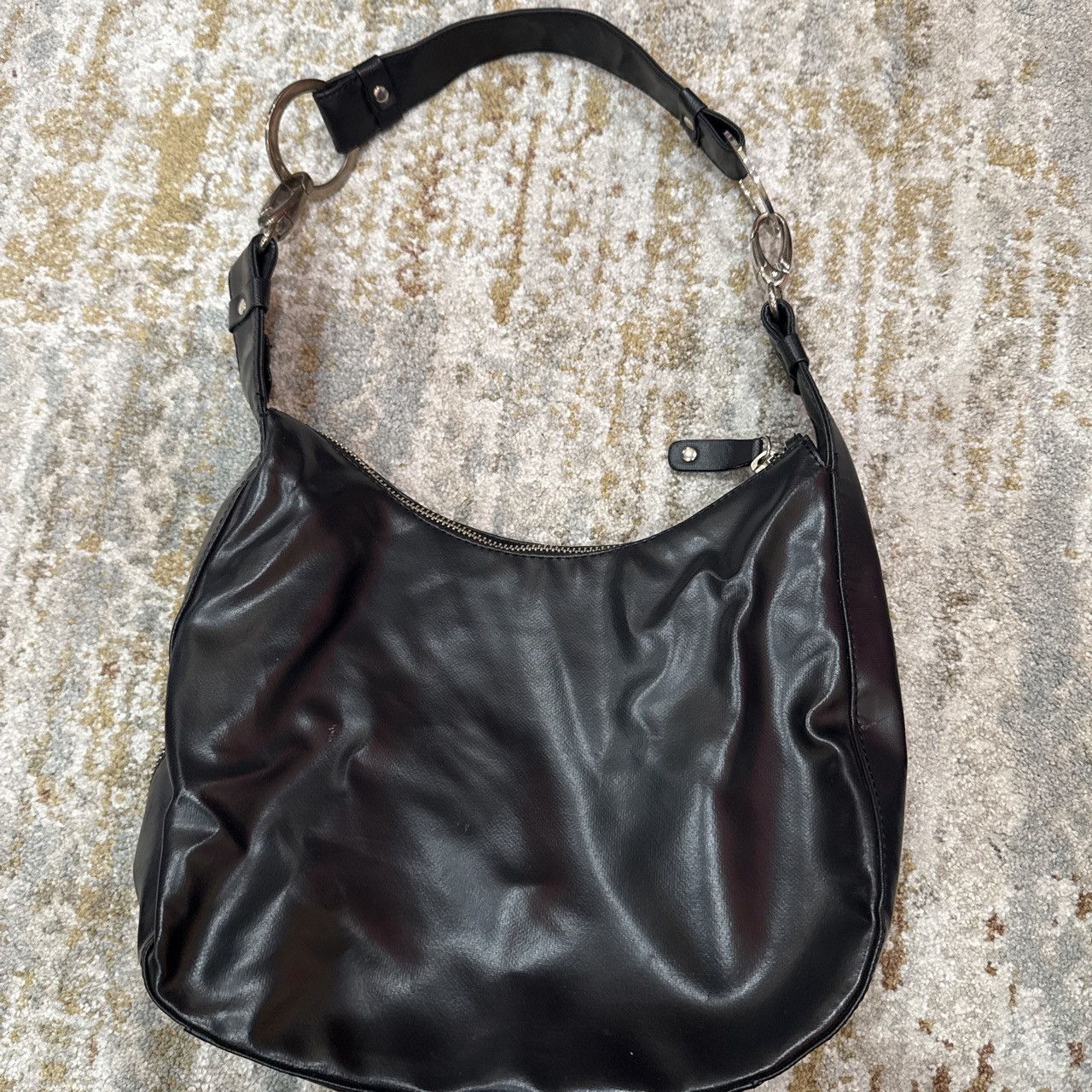 Diesel Vegan Leather y2k Diesel Black Bag Size ONE SIZE - 3 Thumbnail