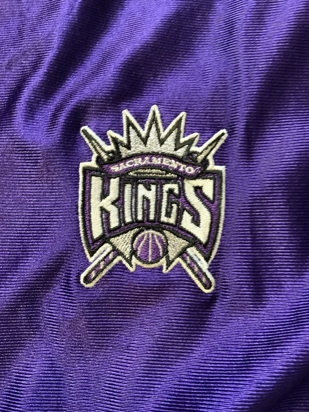 NBA × Reebok × Vintage VTG Sacramento Kings Player Issue Warm Up Shooting Jacket Size US XXL / EU 58 / 5 - 9 Thumbnail