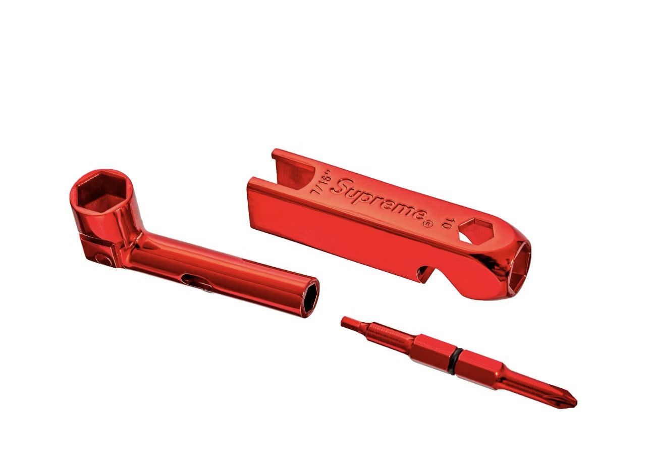 Supreme Supreme Skate Tool Key Pipe Red Metal New Never Used Size ONE SIZE - 2 Thumbnail
