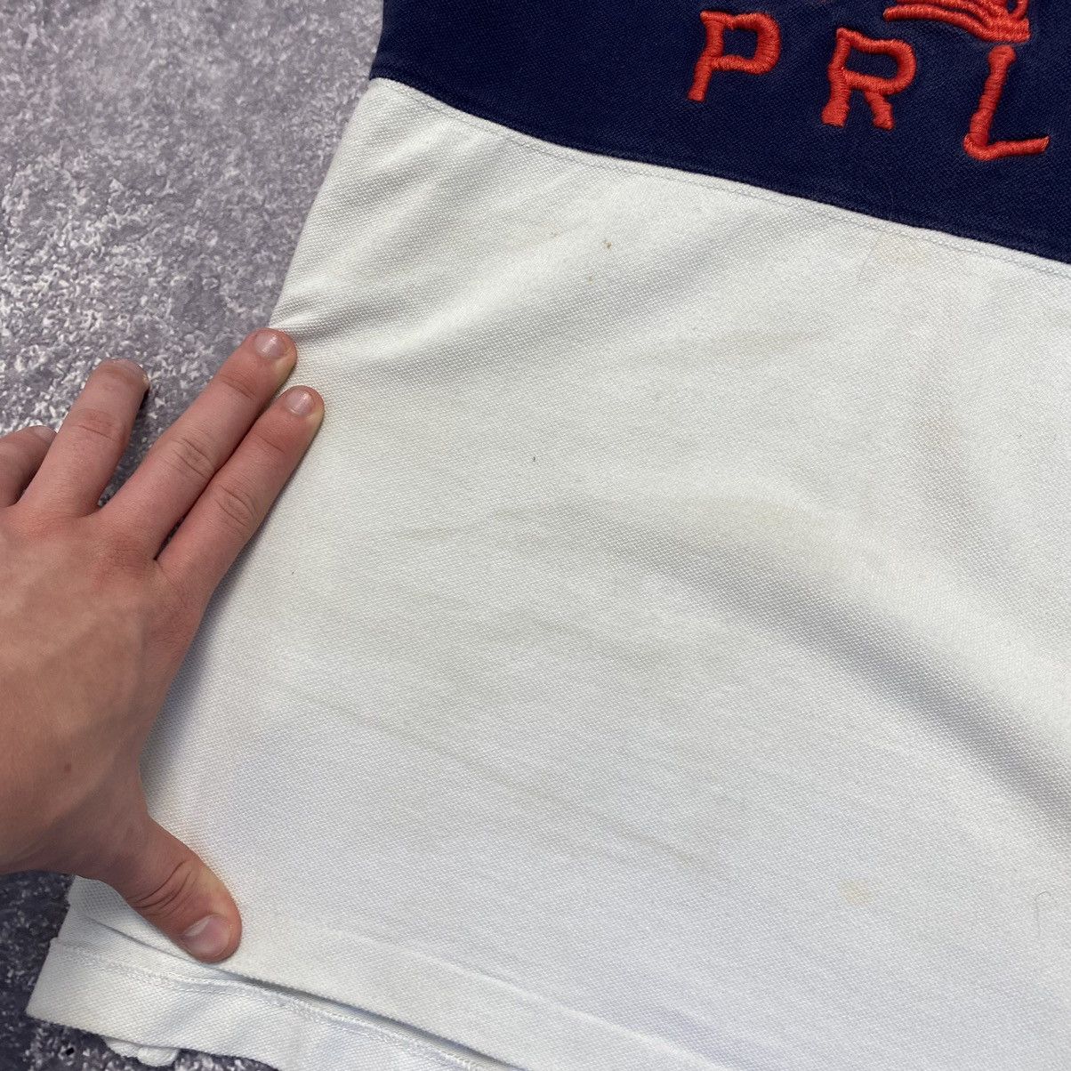 Vintage Vintage Polo Ralph Lauren Big Logo hype y2k polo Size US L / EU 52-54 / 3 - 12 Thumbnail